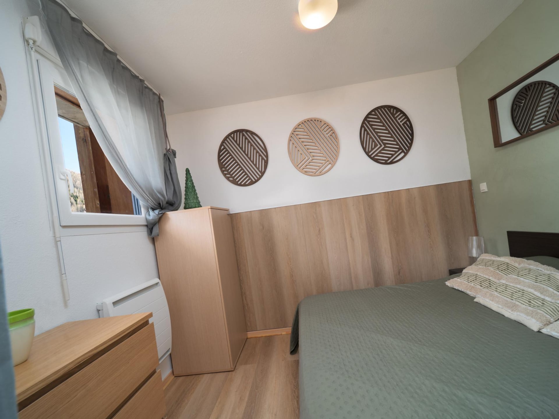 Appartement 6 pers. aan de piste in Allos met verwarmd zwembad - foto 8