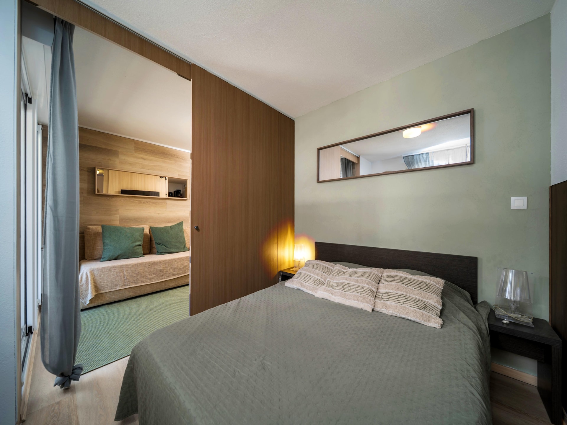 Appartement 6 pers. aan de piste in Allos met verwarmd zwembad - foto 5