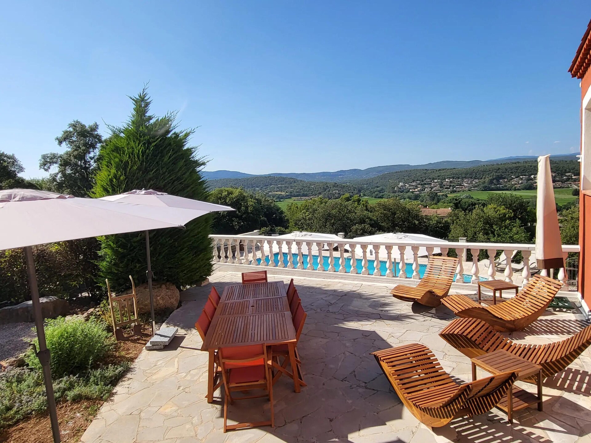 Villa Christine & Gîte Guillaume: ruim vakantiehuis met privézwembad in Carcès - foto 24