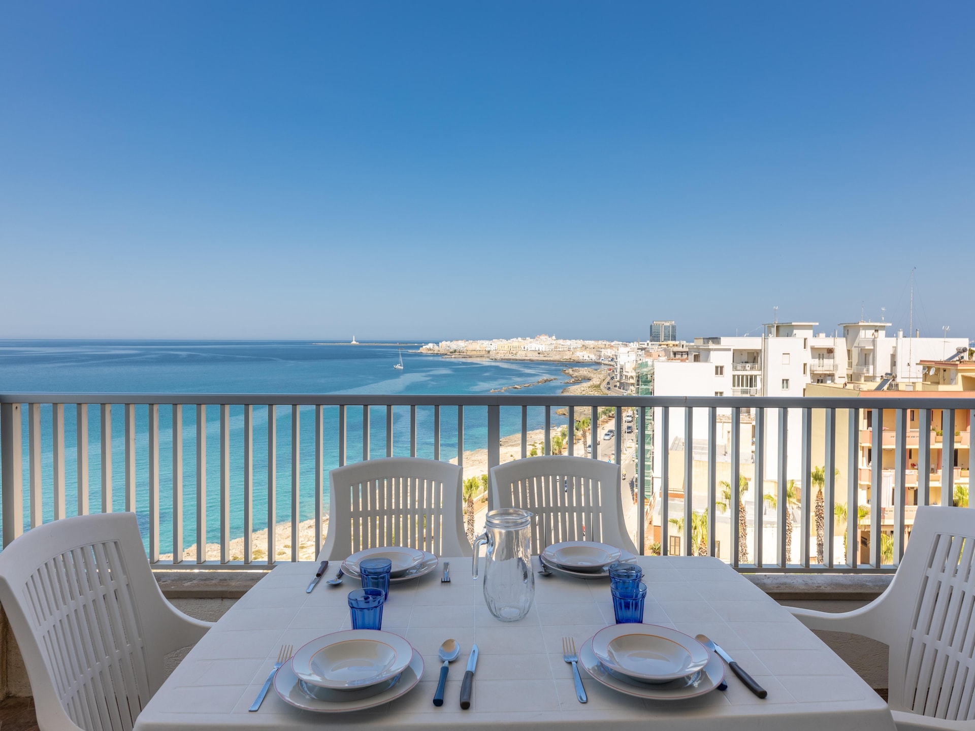 Licht appartement met zeezicht op 450m van het strand in Gallipoli - foto 5