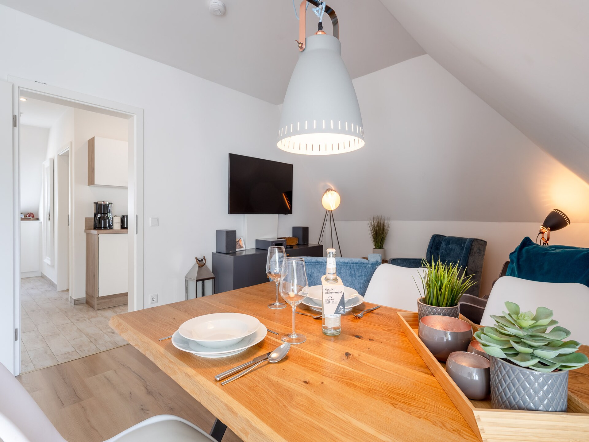 Knus appartement met balkon, nabij centrum en strand St. Peter-Ording - foto 9
