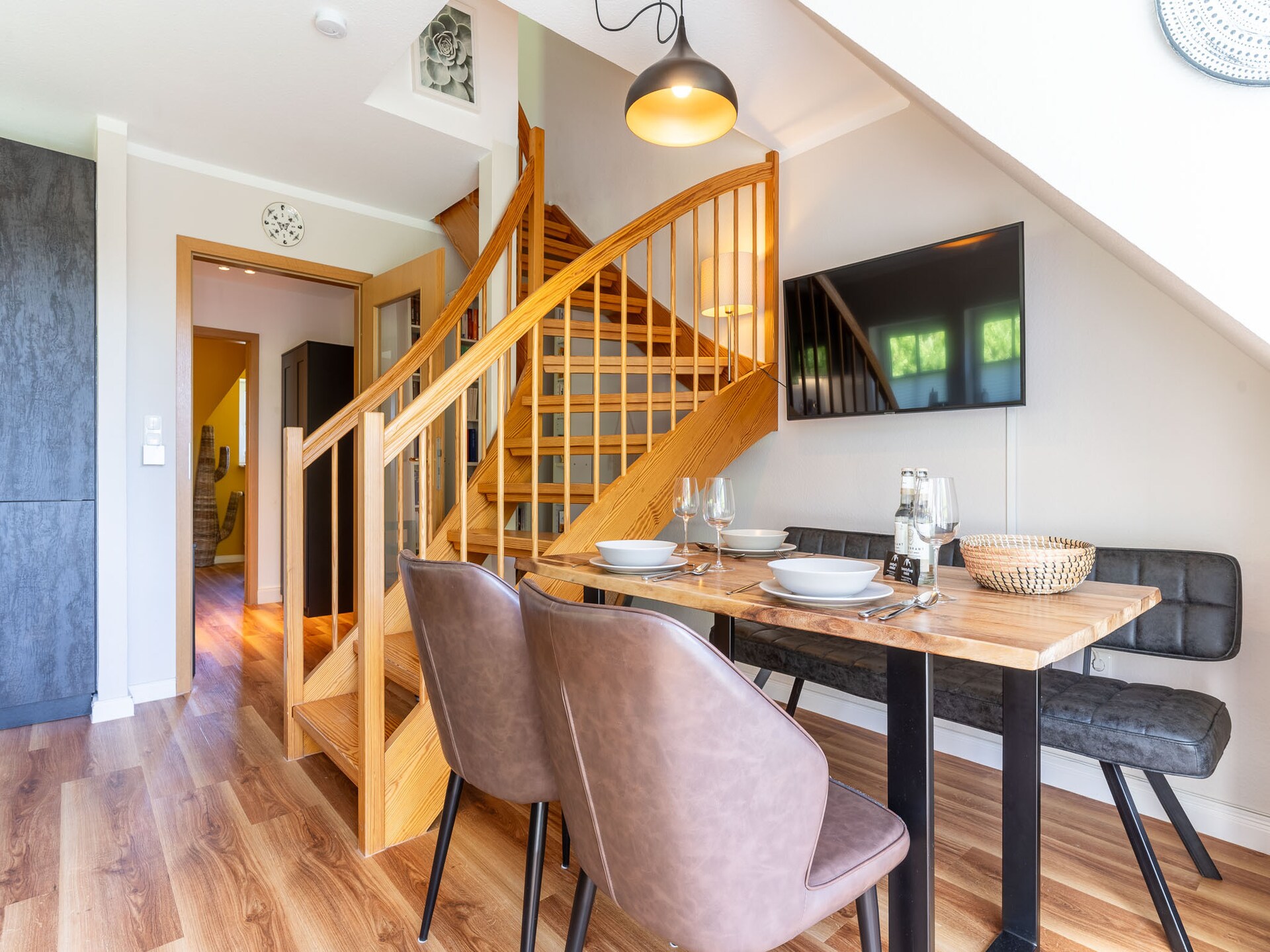 Appartement Auster: 4-persoons verblijf met balkon op 600m van strand - foto 11