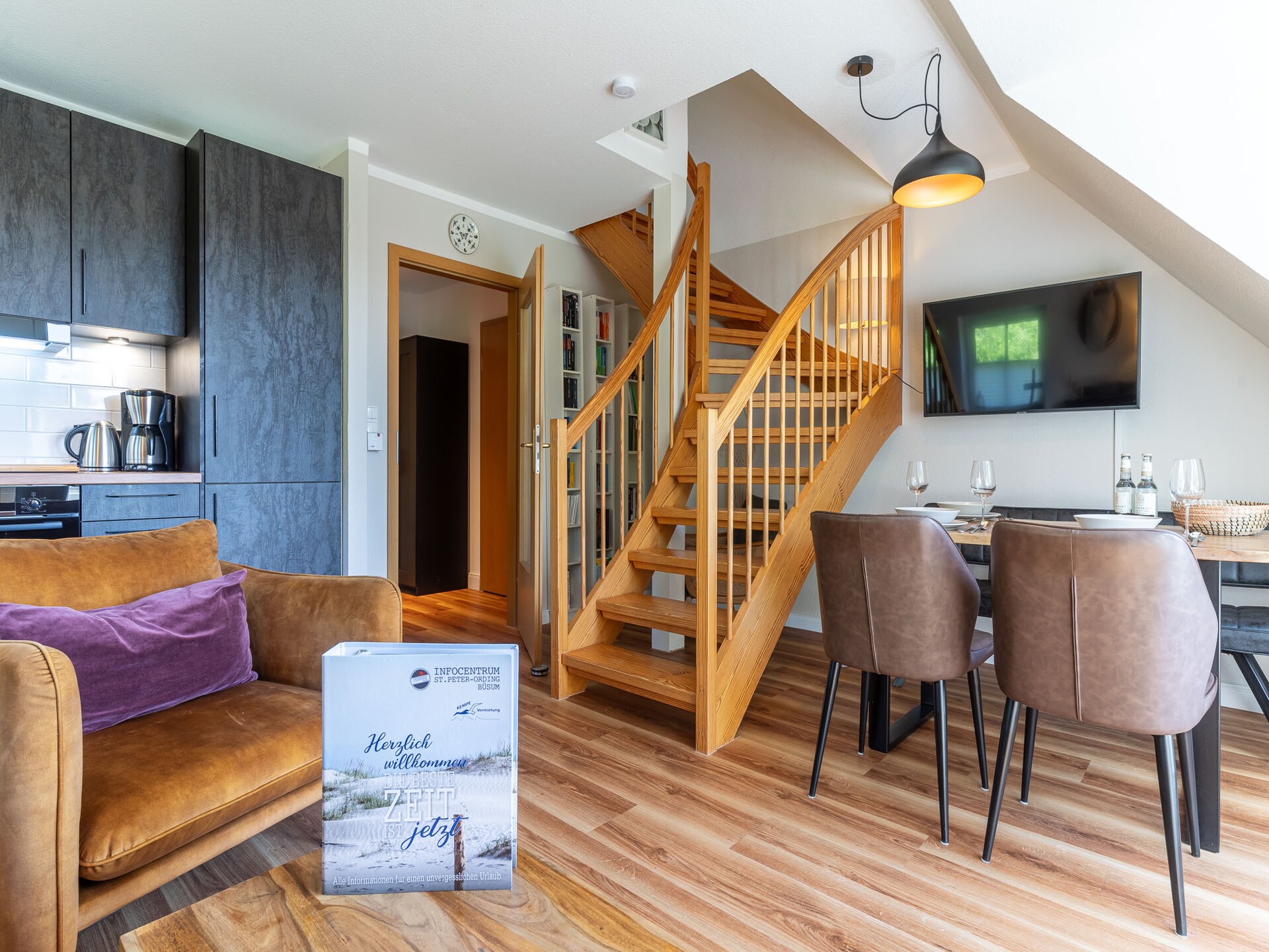 Appartement Auster: 4-persoons verblijf met balkon op 600m van strand - foto 10