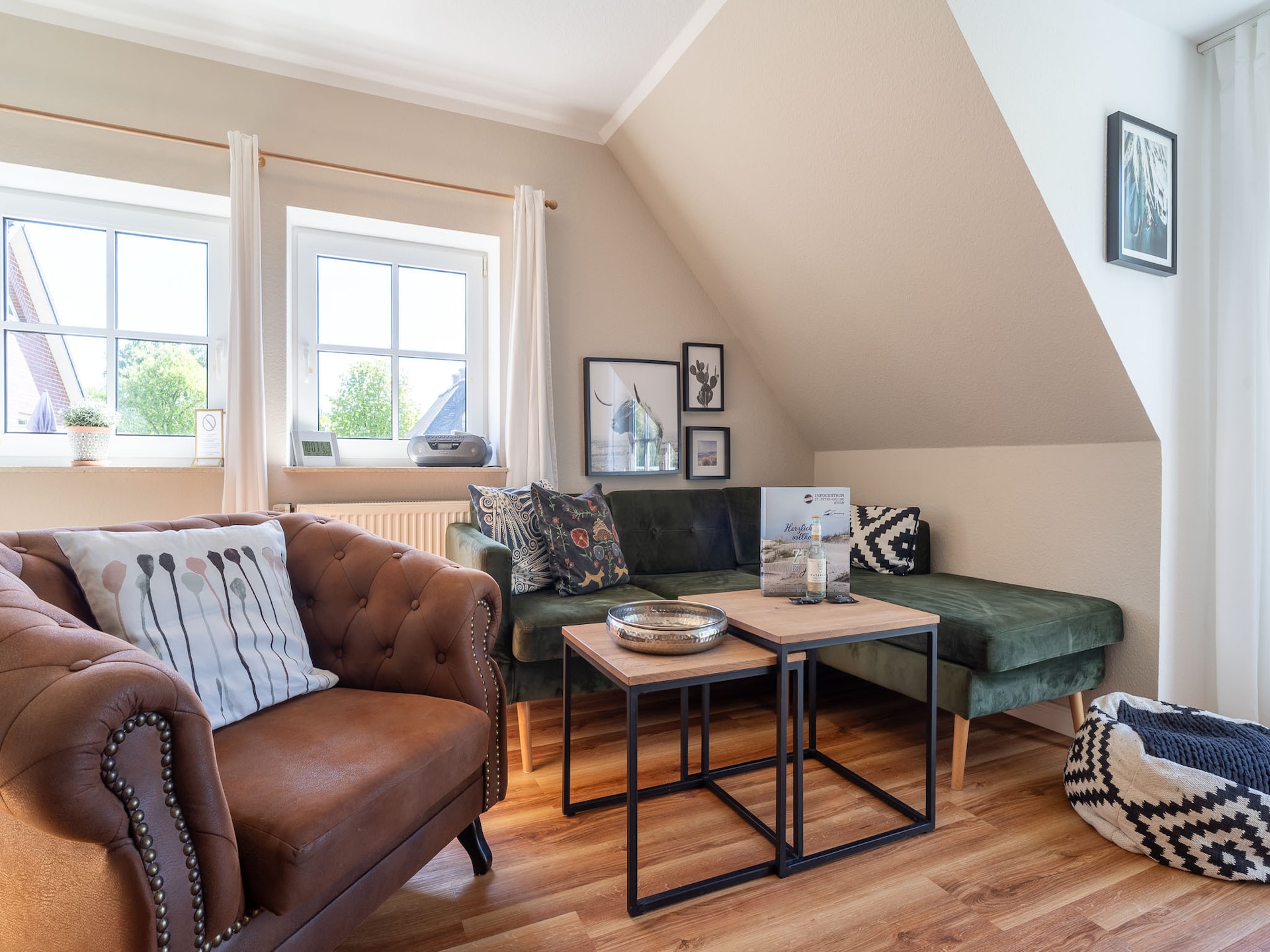 Op 600 m van zee: Modern appartement voor 4 personen in St Peter-Ording - foto 2