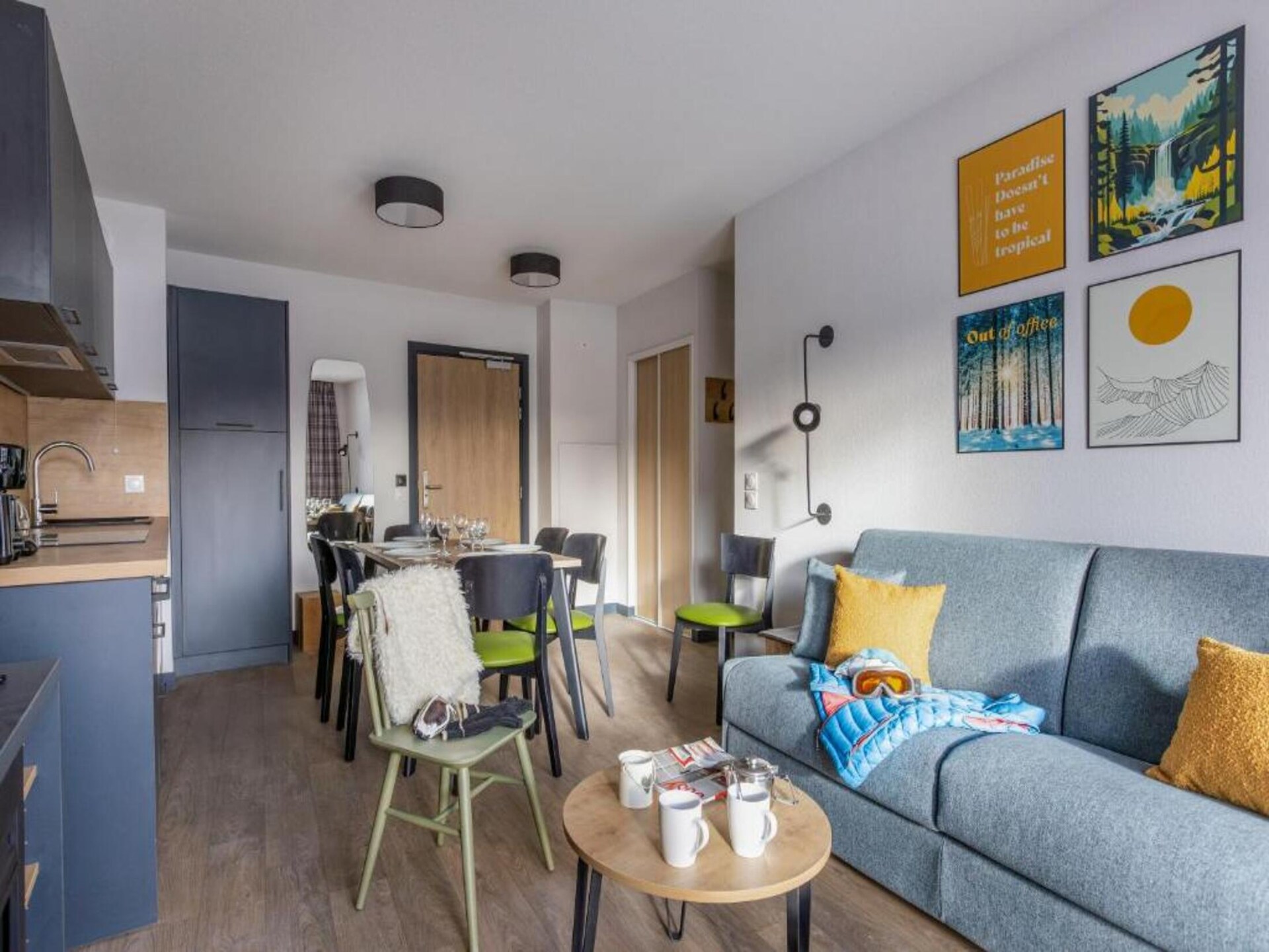 Serra Neva S6: 6-persoons appartement met balkon, zwembad en uitzicht op de Alpen - foto 7