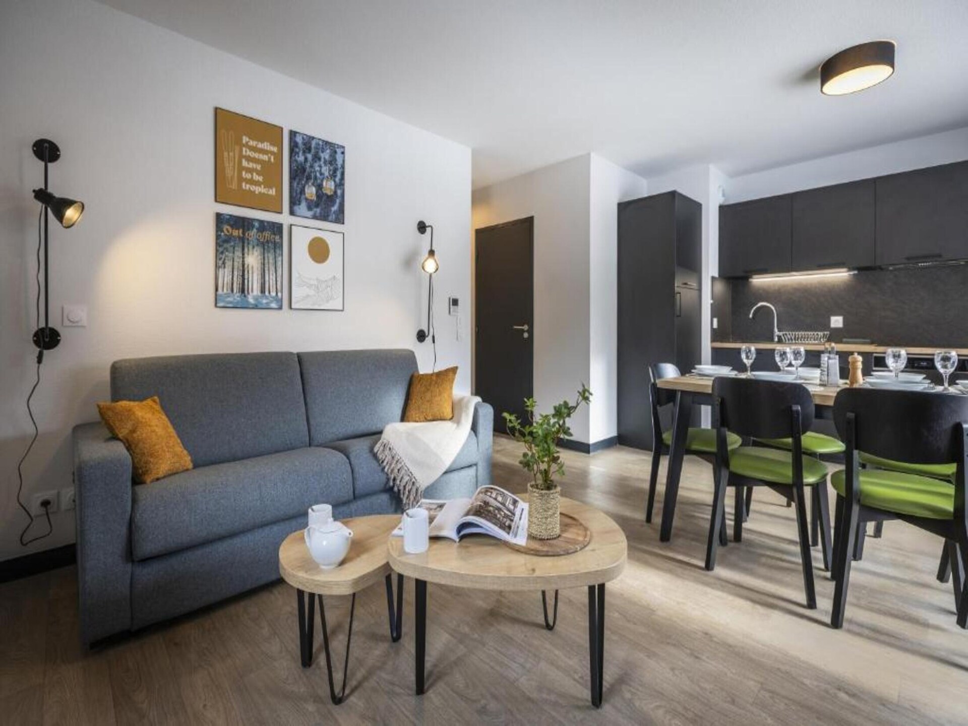 Serra Neva S6: 6-persoons appartement met balkon, zwembad en uitzicht op de Alpen - foto 8