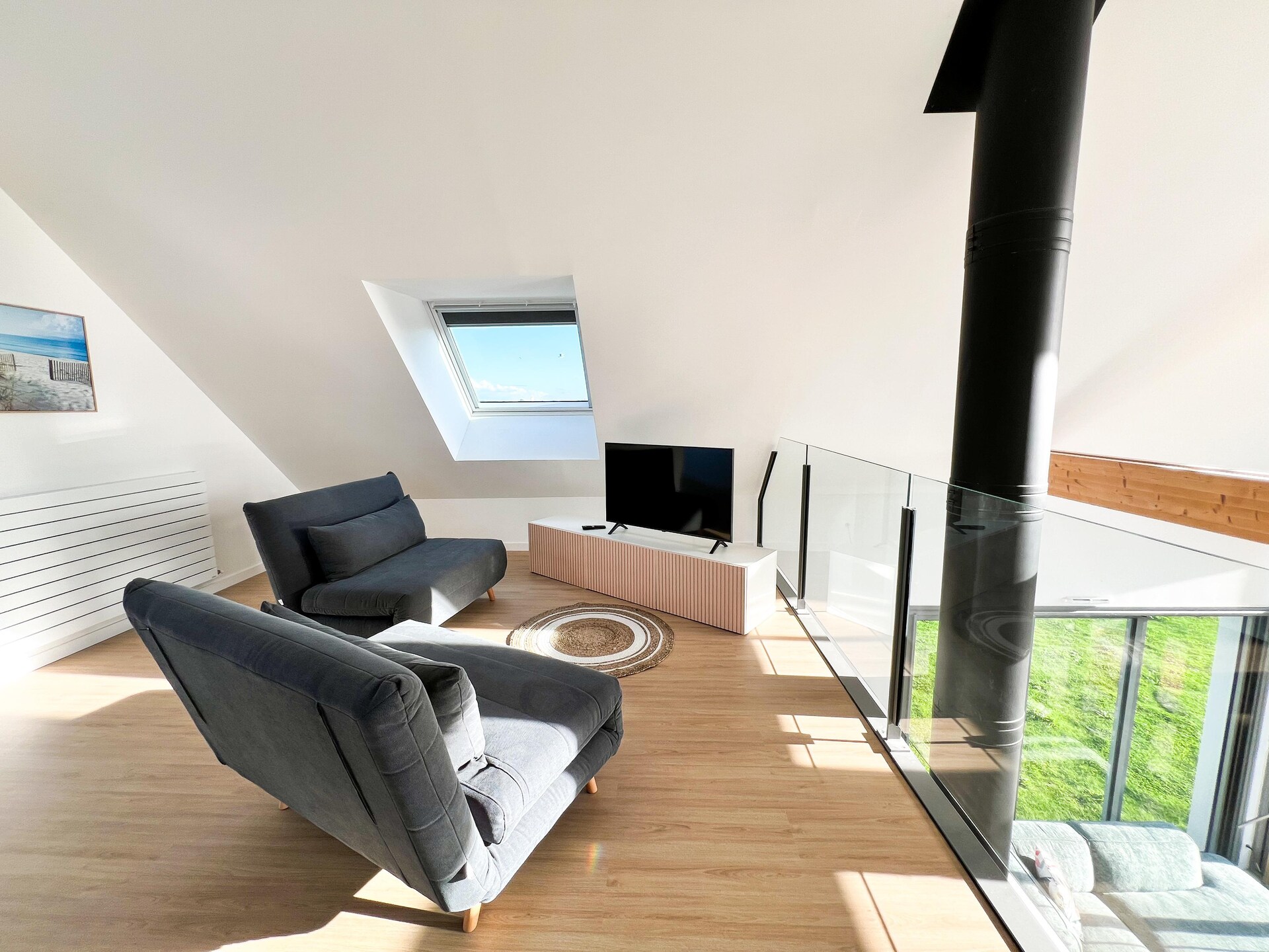 Op 300 m van het strand: Moderne architectenvilla in Le Conquet - foto 16