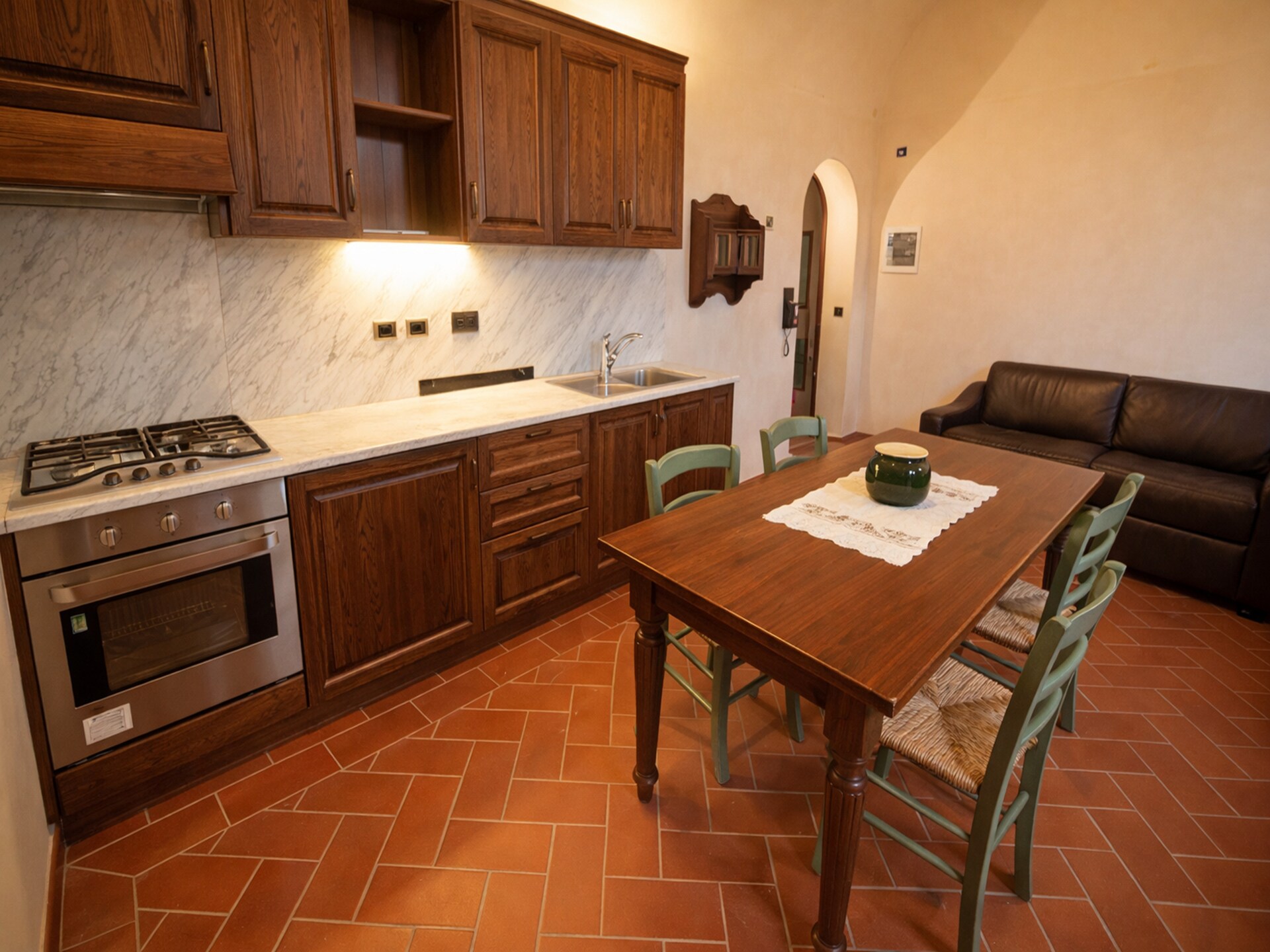 Knus appartement op Toscaanse villa met zwembad bij Volterra - foto 12