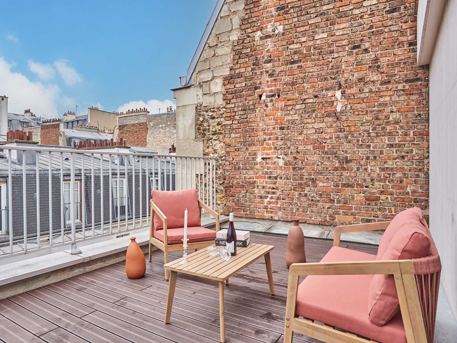Gerenoveerde studio met terras bij Trocadéro, 5 min van Eiffeltoren - foto 2