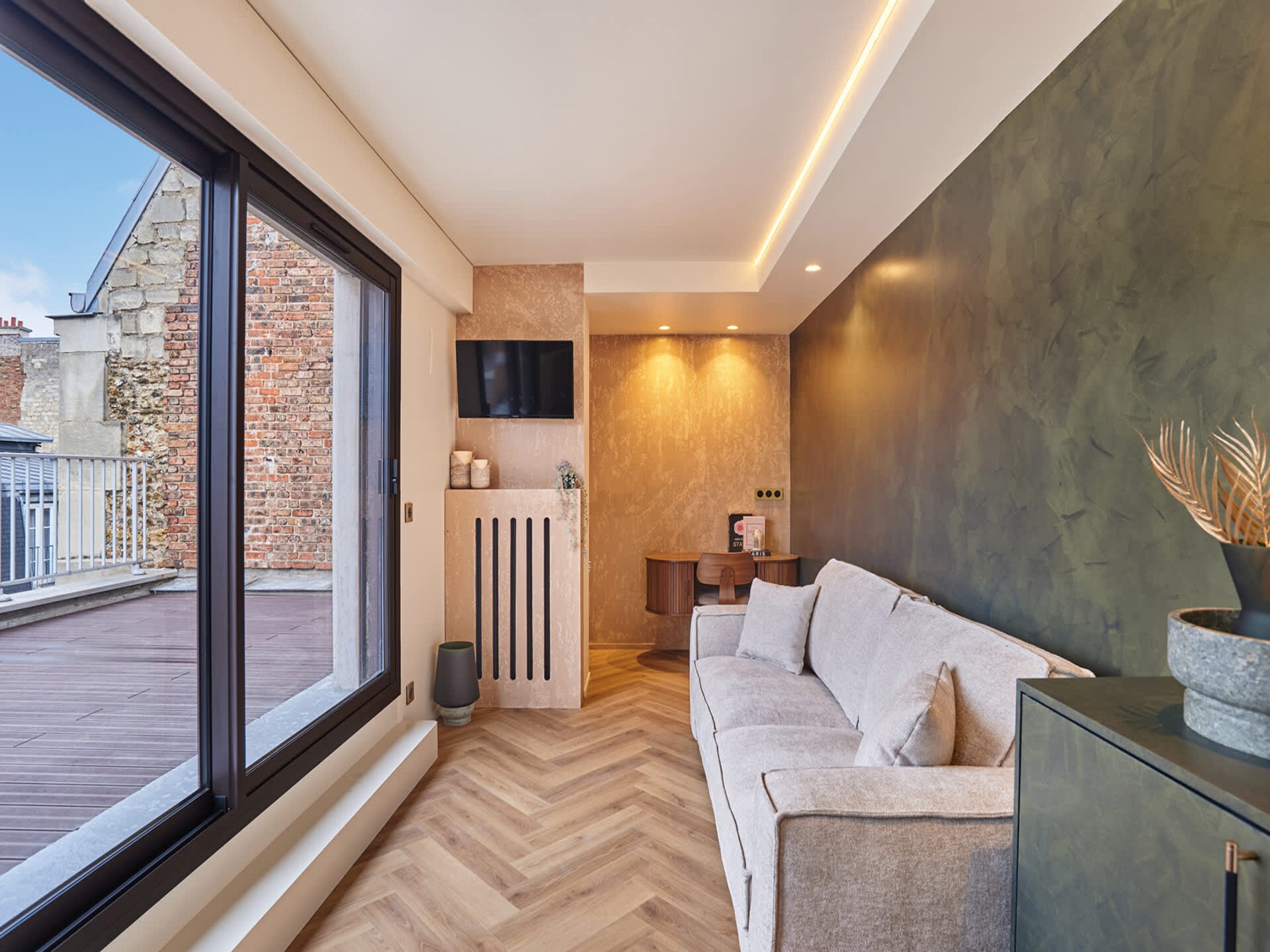 Gerenoveerde studio met terras bij Trocadéro, 5 min van Eiffeltoren - foto 16