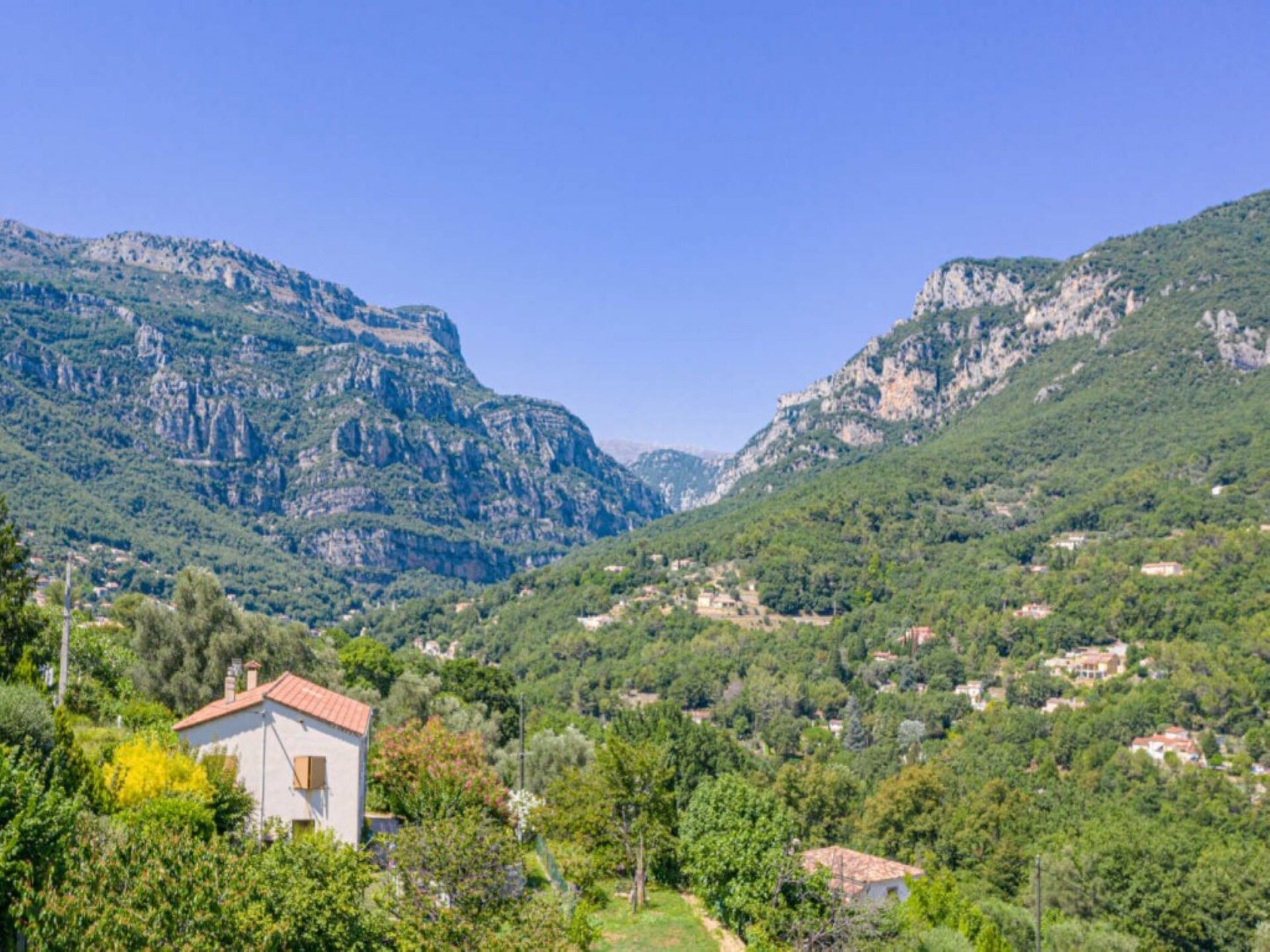 L'Eugénie: 4-sterrenappartement met tuin tussen zee en bergen in Le Bar-sur-Loup - foto 18