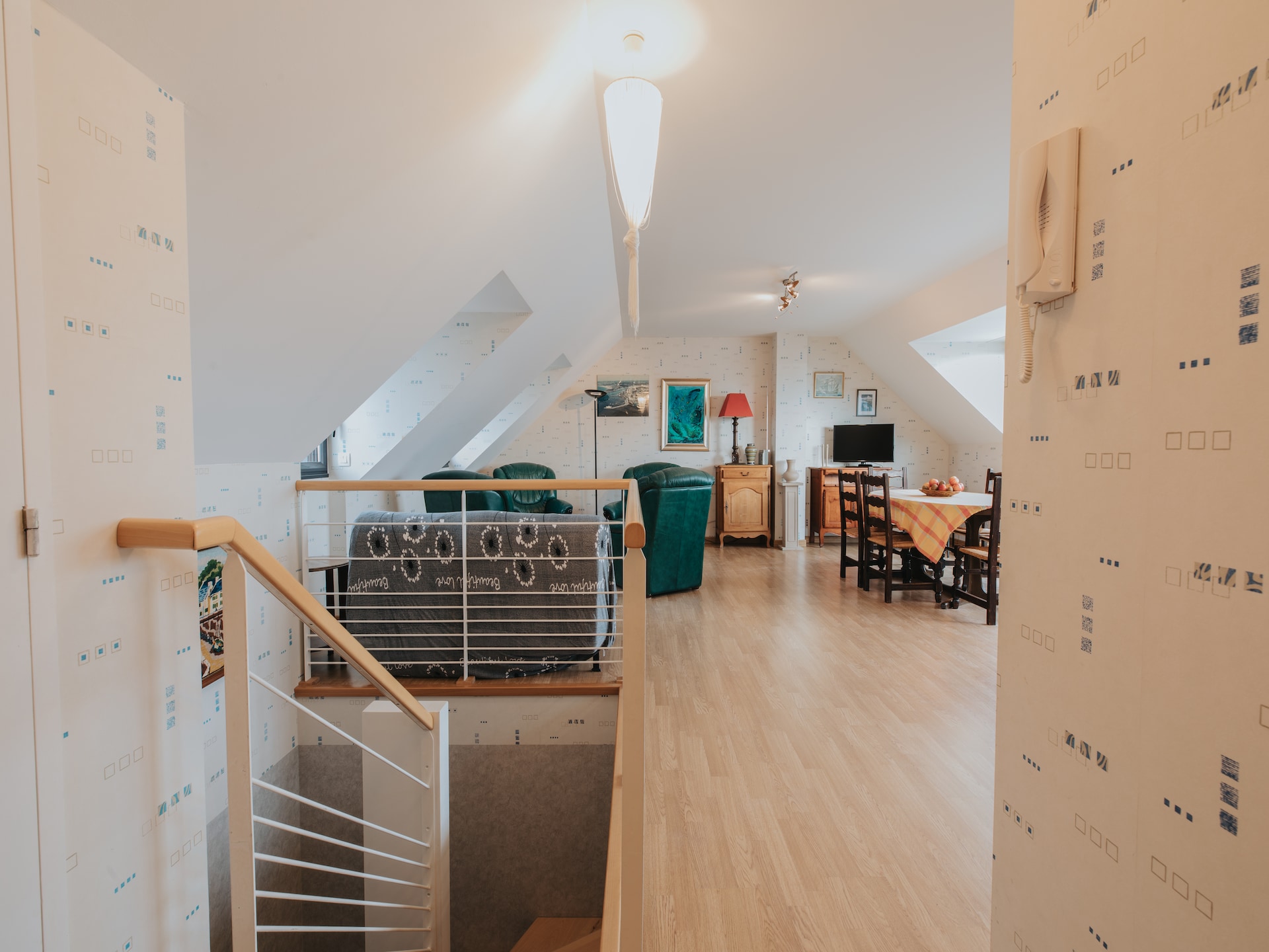 Op 600 m van het strand: Licht duplexappartement in Le Conquet - foto 5