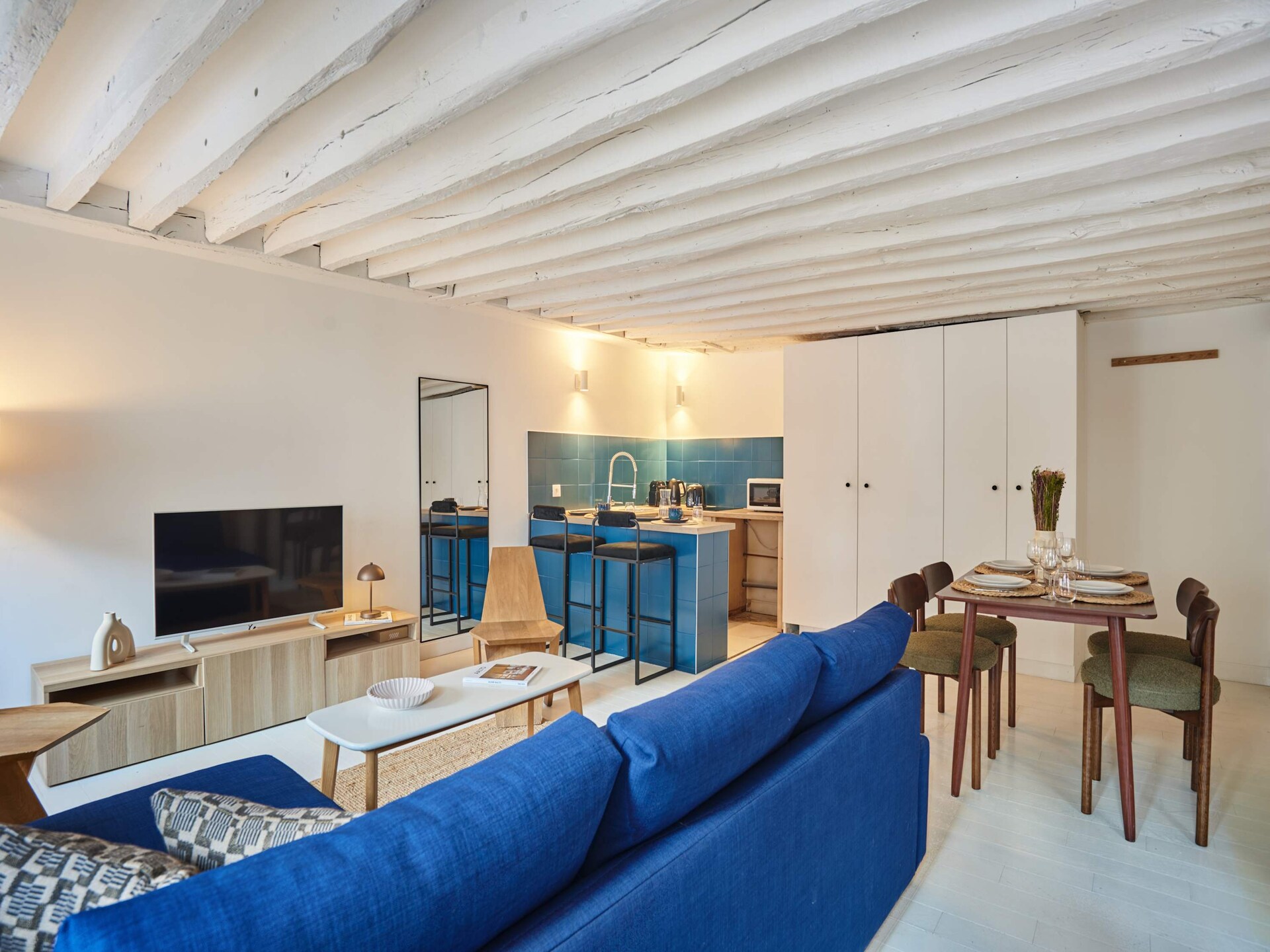 Elegant appartement in 1e arrondissement, 2 min van het Louvre - foto 6
