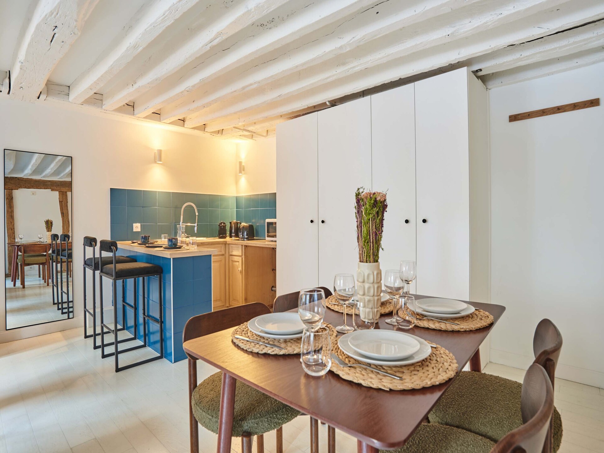 Elegant appartement in 1e arrondissement, 2 min van het Louvre - foto 7