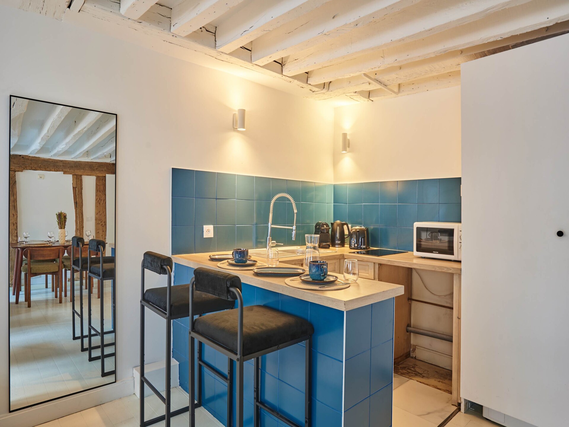 Elegant appartement in 1e arrondissement, 2 min van het Louvre - foto 9