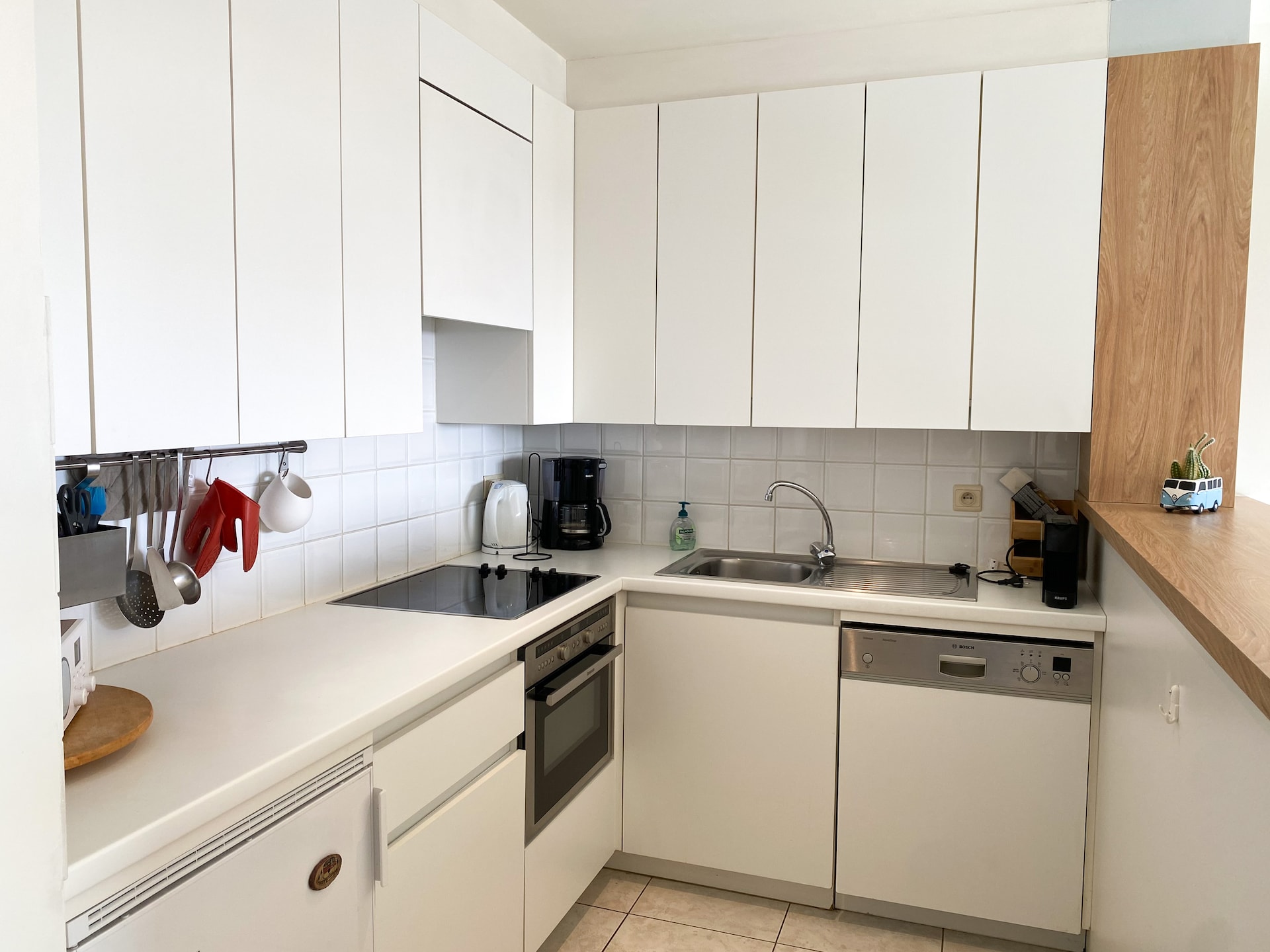 Licht appartement Greenpark III in Nieuwpoort met uitzicht op de haven - foto 12