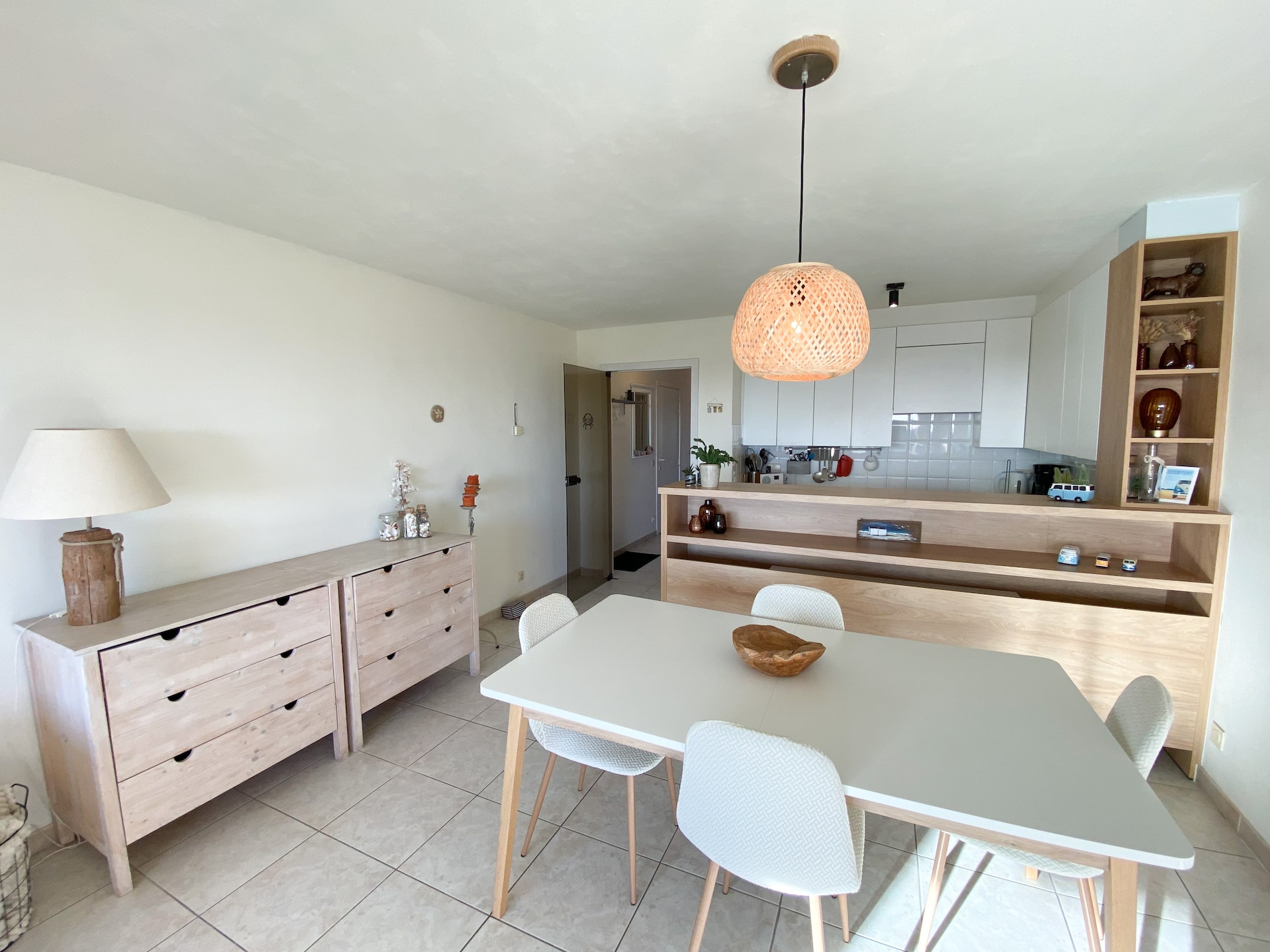 Licht appartement Greenpark III in Nieuwpoort met uitzicht op de haven - foto 13