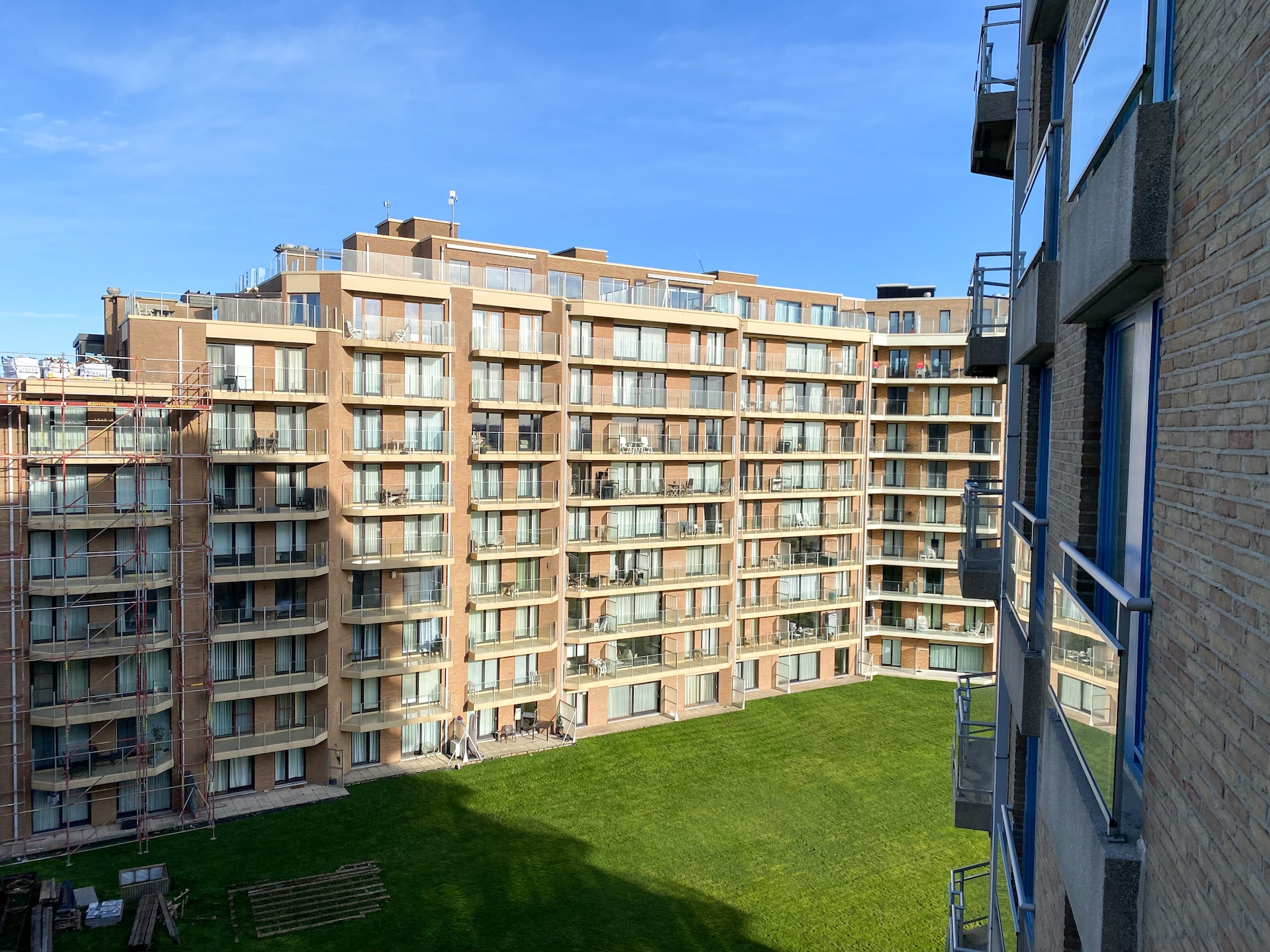 Licht appartement Greenpark III in Nieuwpoort met uitzicht op de haven - foto 24