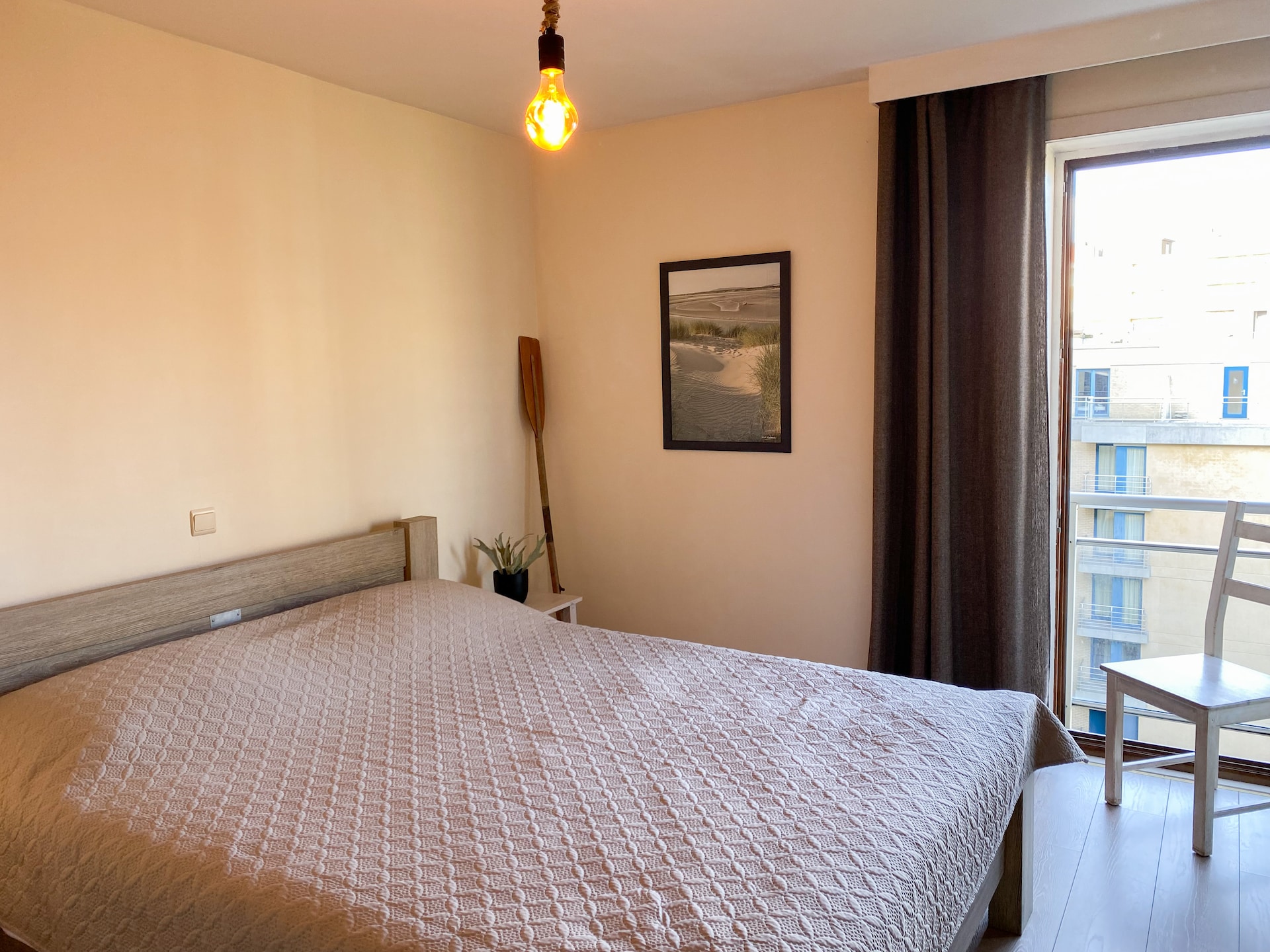 Licht appartement Greenpark III in Nieuwpoort met uitzicht op de haven - foto 3