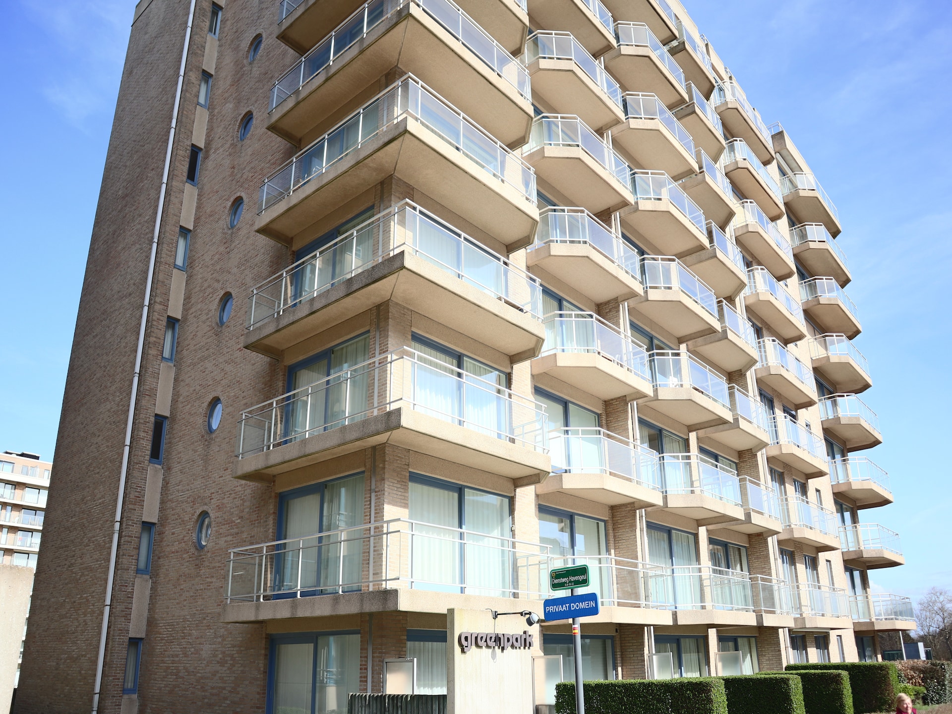 Licht appartement Greenpark III in Nieuwpoort met uitzicht op de haven - foto 6