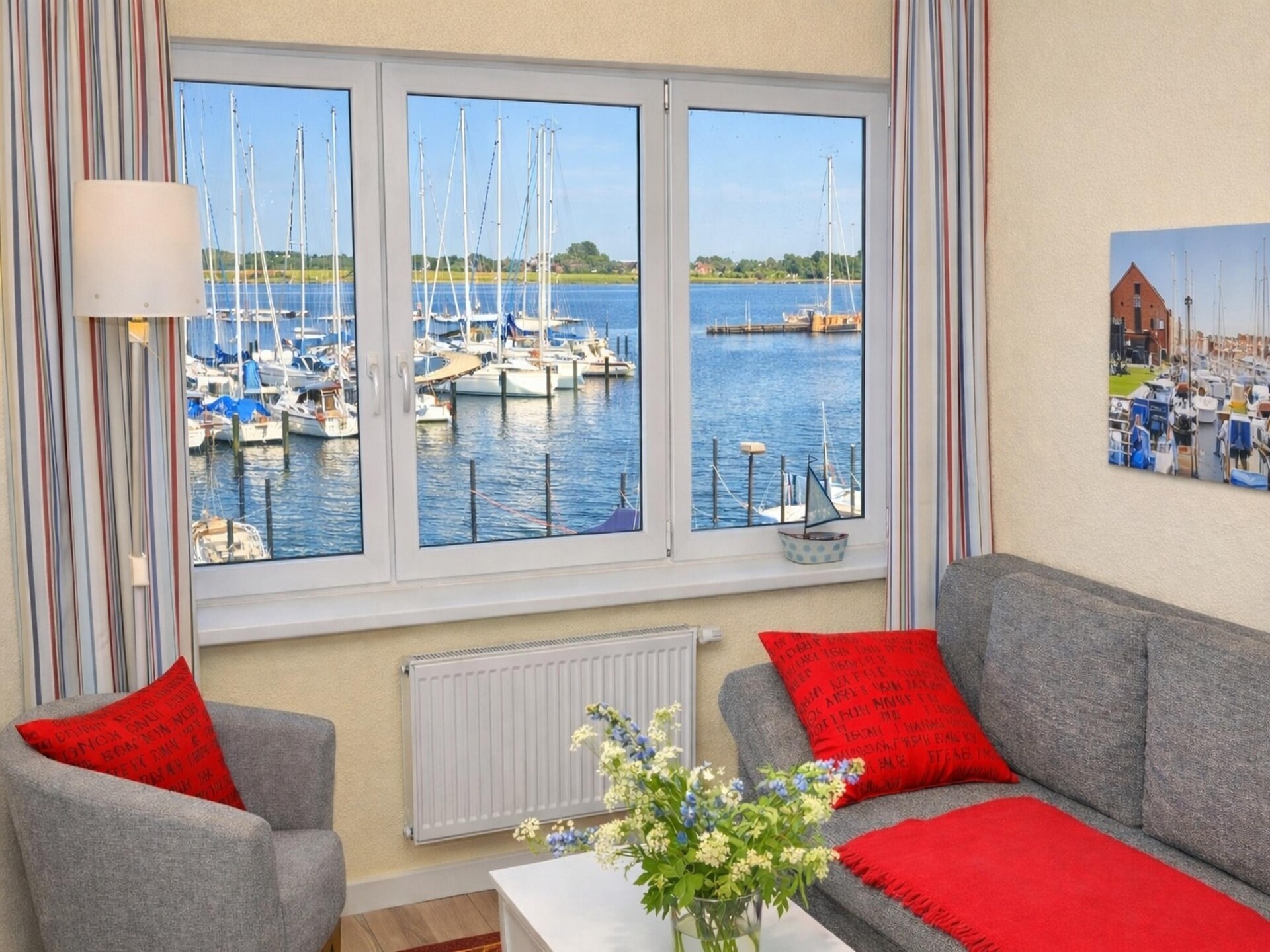 3-persoons appartement aan zee in Burgtiefe-Südstrand - foto 11