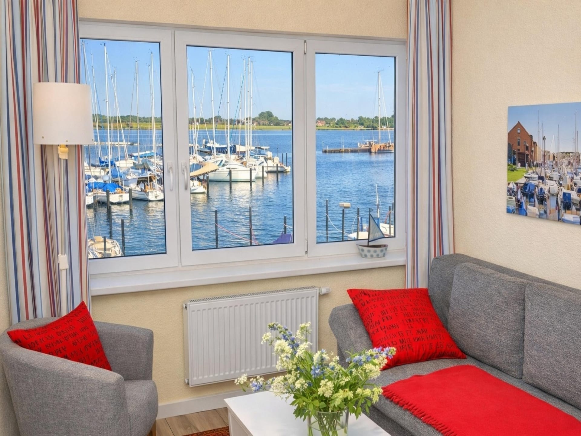 3-persoons appartement aan zee in Burgtiefe-Südstrand - foto 8
