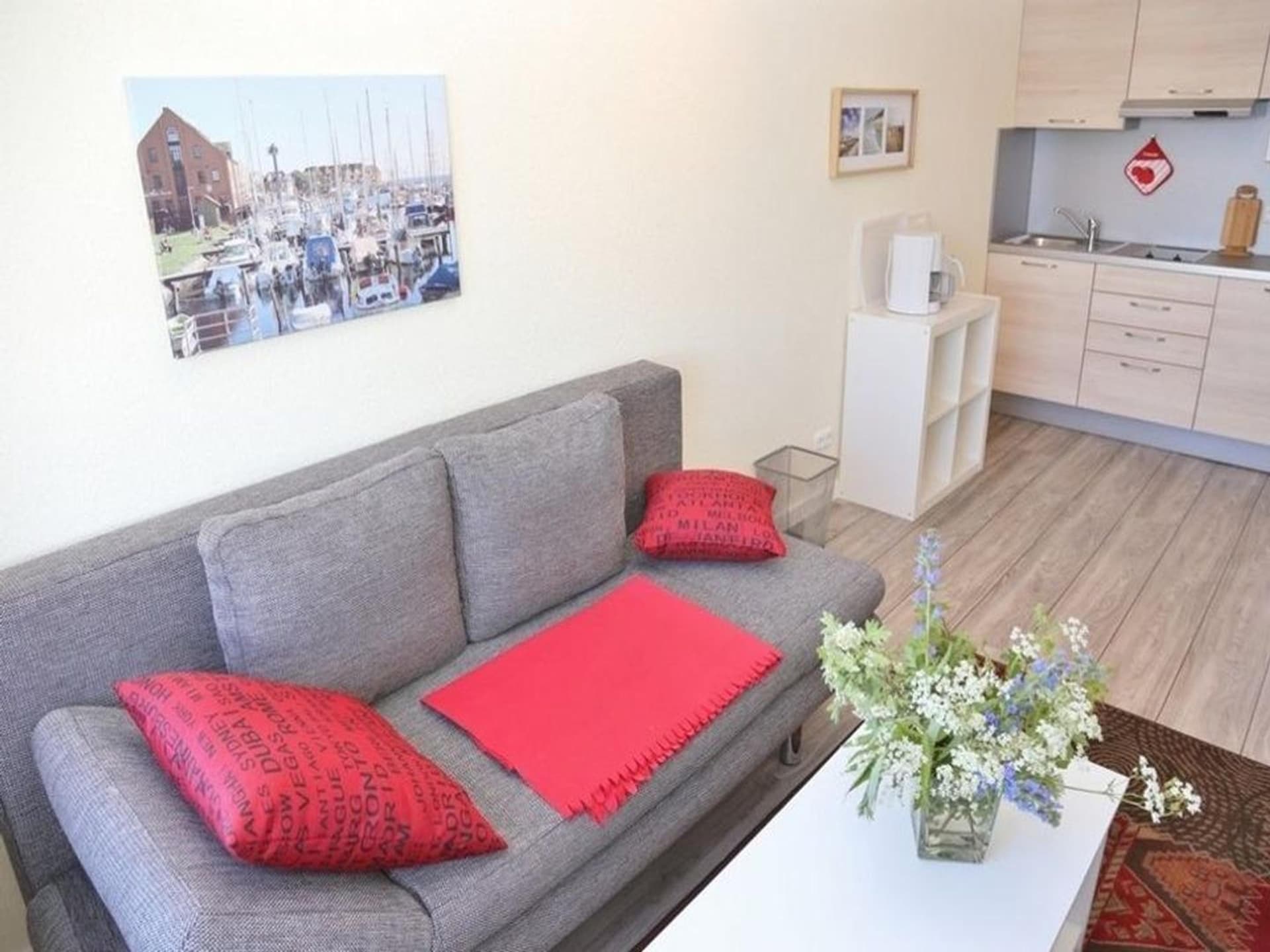 3-persoons appartement aan zee in Burgtiefe-Südstrand - foto 4