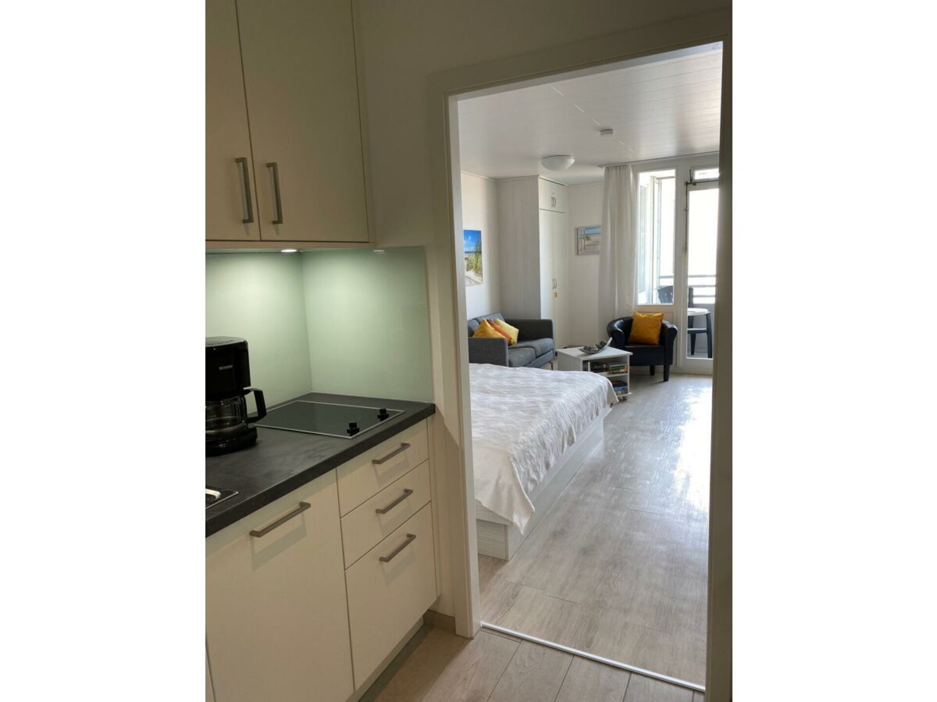 Appartement 63 met zeezicht en balkon direct aan het strand van Borkum - foto 18