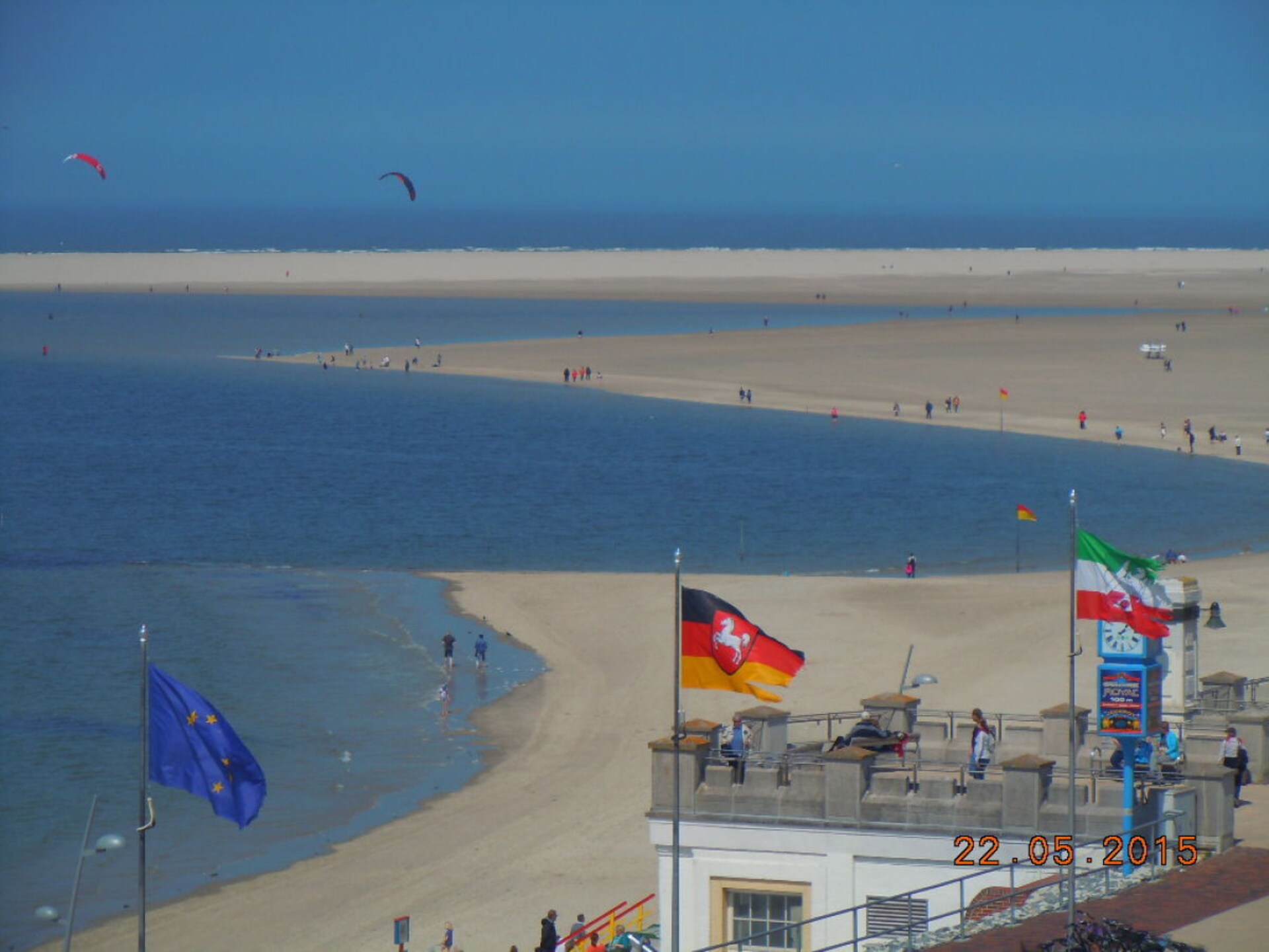 Appartement 75 II op Borkum: direct aan zee met balkon en uitzicht op duinen - foto 13