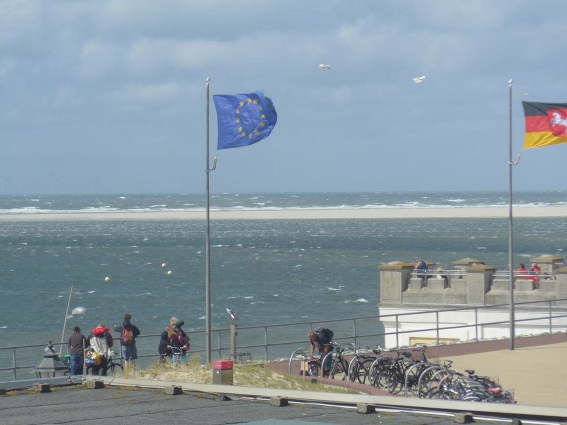 Studio met zeezicht op Borkum, direct aan het hoofdstrand - foto 3