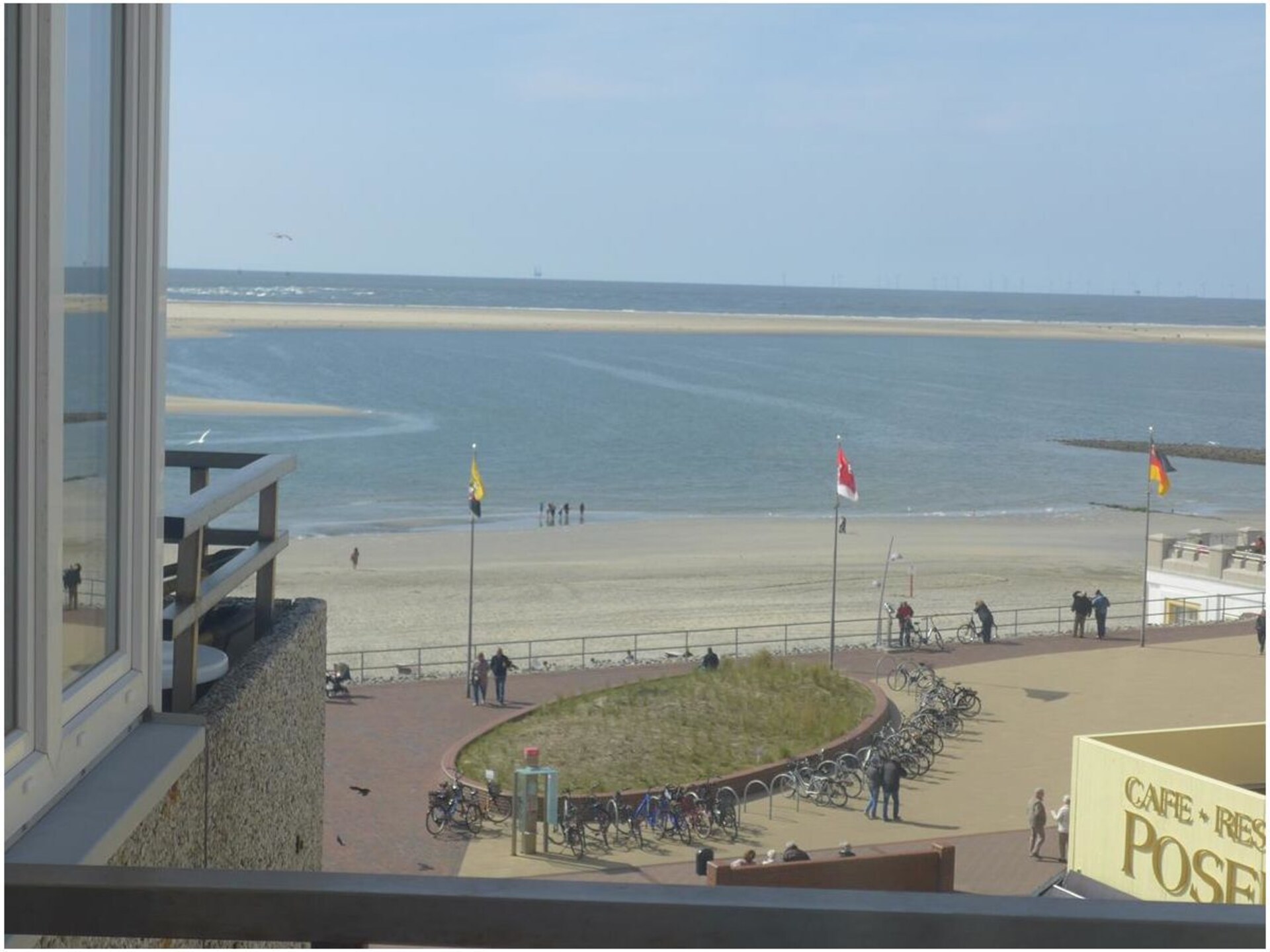 Appartement 58 op Borkum met panoramisch zeezicht en balkon - foto 2