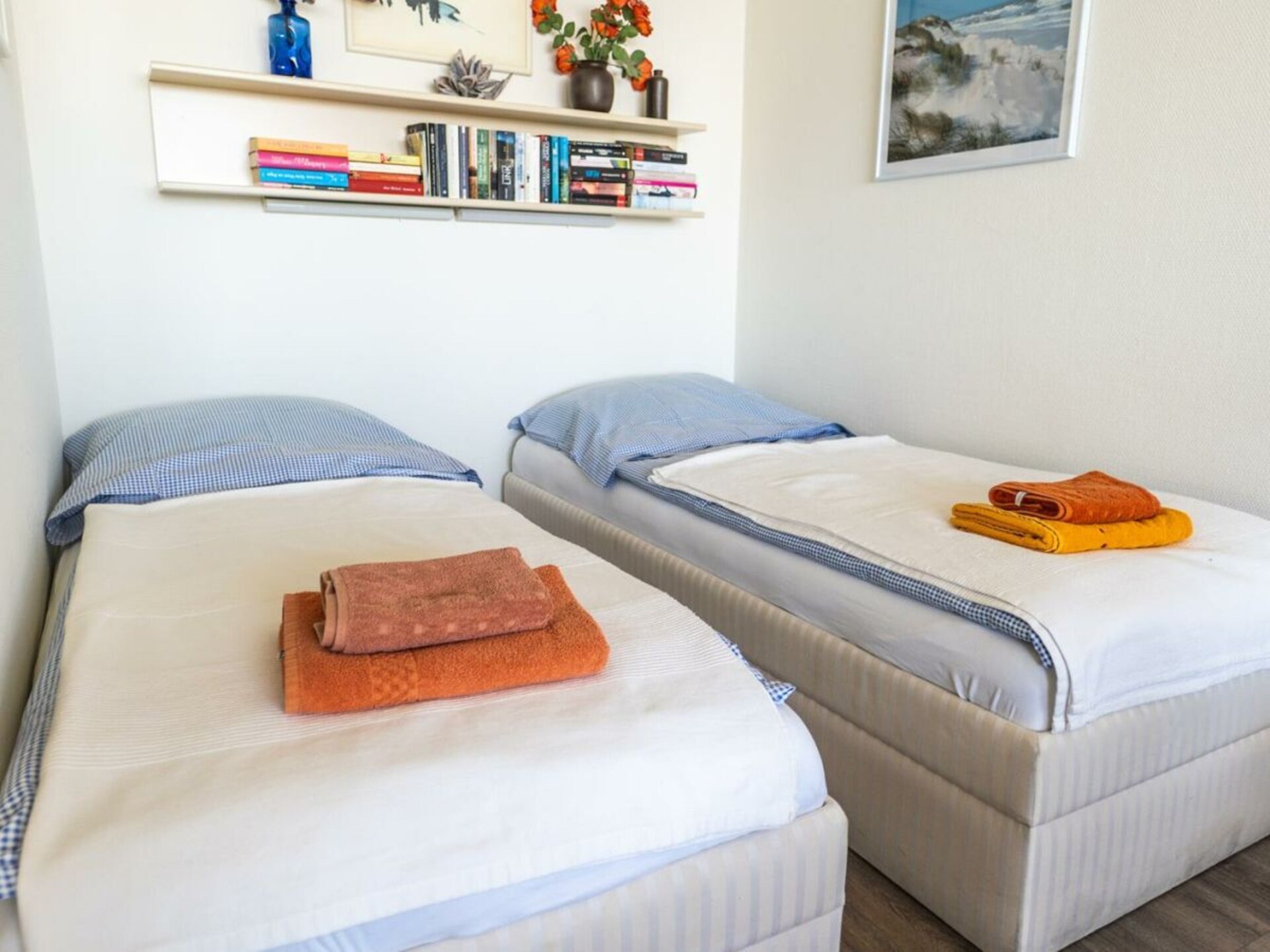 Knus appartement met overdekt balkon en zeezicht in het hart van Borkum - foto 11