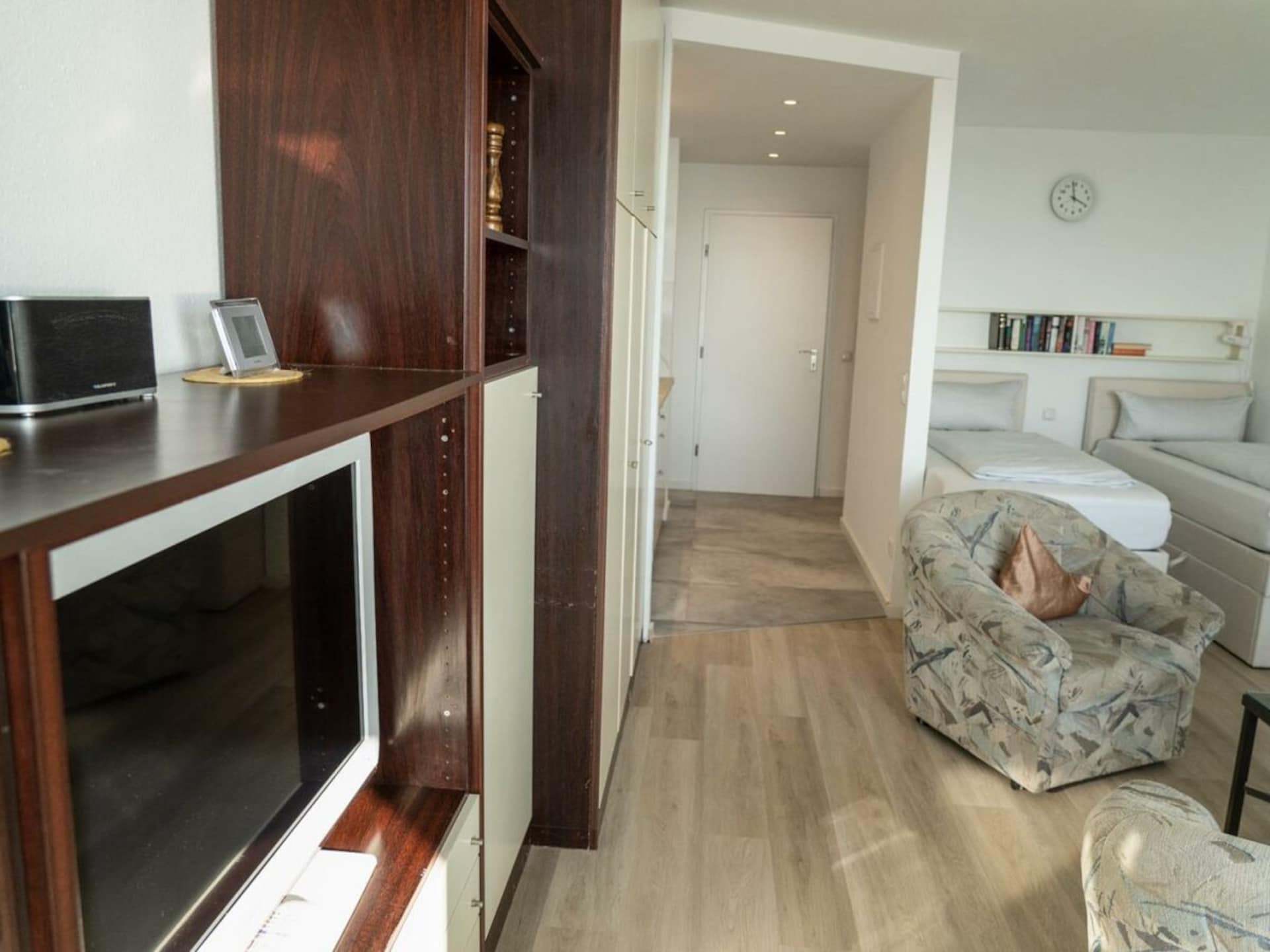 Knus appartement op Borkum met overdekt balkon en uitzicht op zee - foto 17