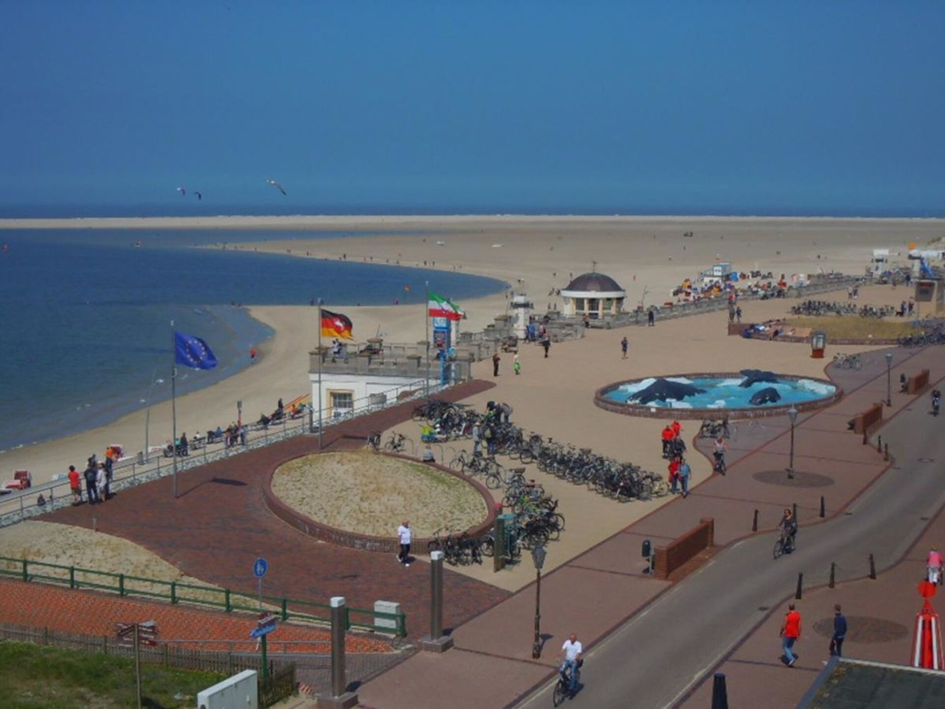 Knus appartement op Borkum met overdekt balkon en uitzicht op zee - foto 27