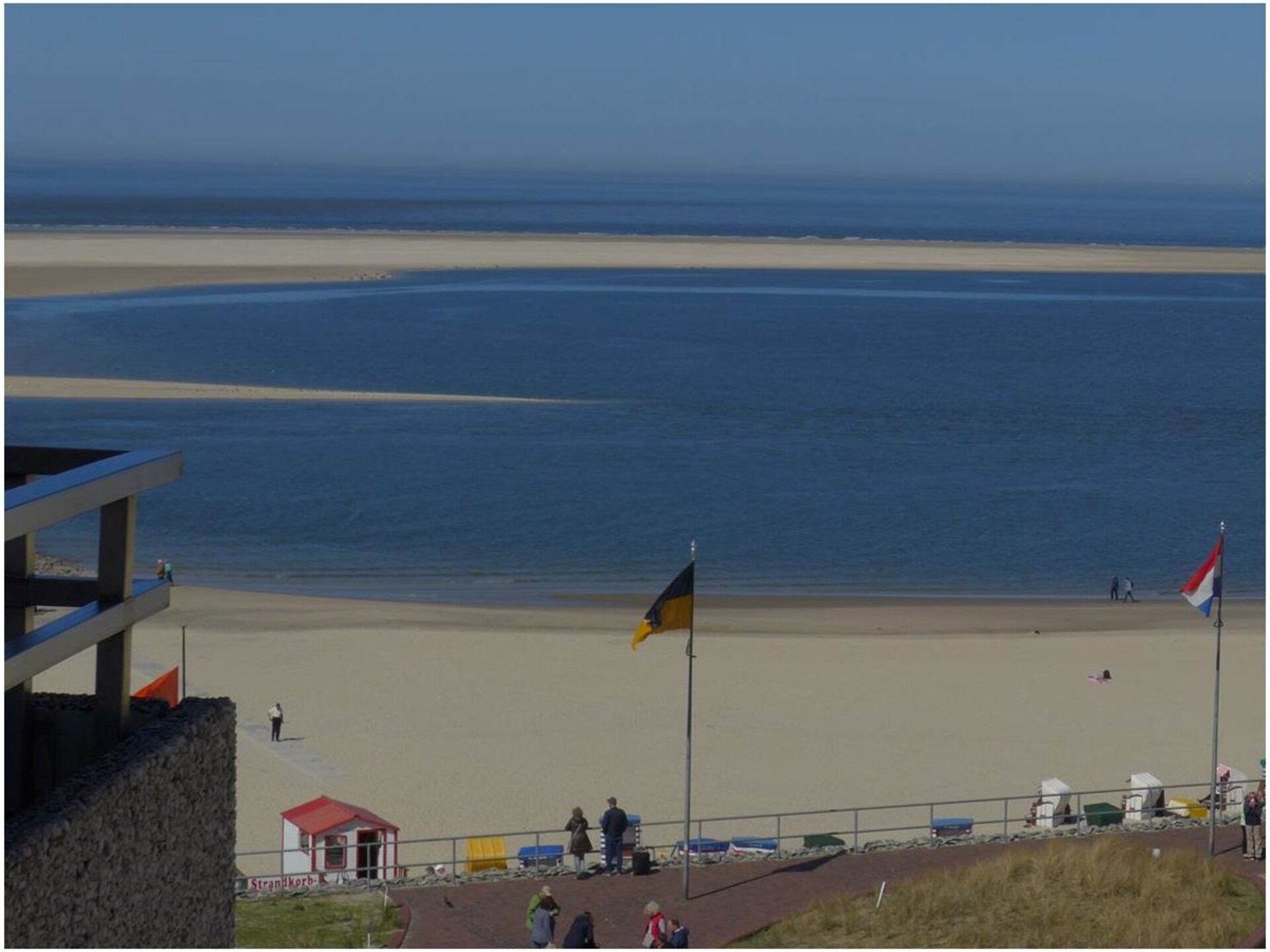 Appartement 74 met zeezicht en balkon op 100m van het centrum van Borkum - foto 1
