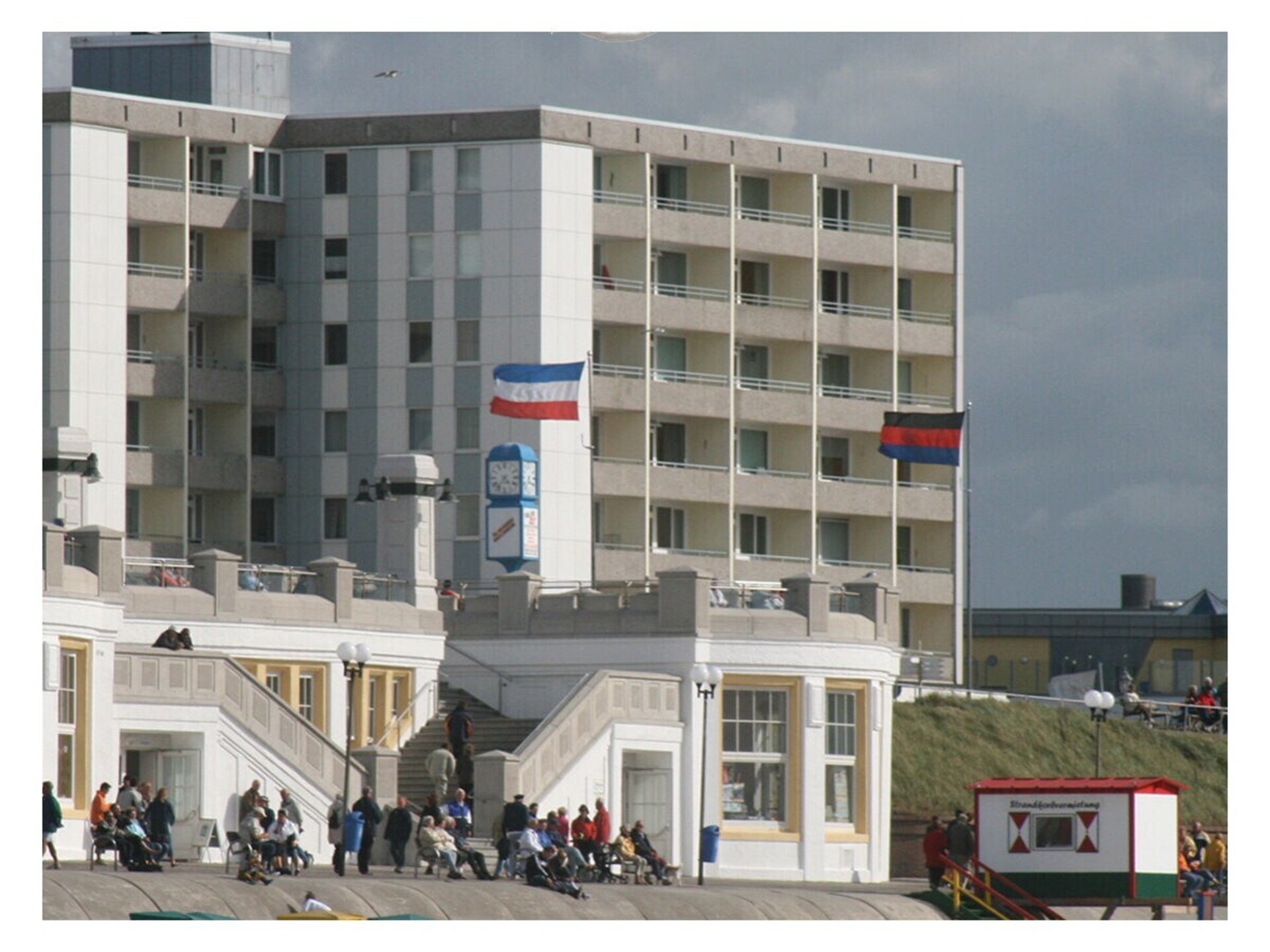 Modern appartement met panoramisch uitzicht op Borkum, 100m van het centrum - foto 1
