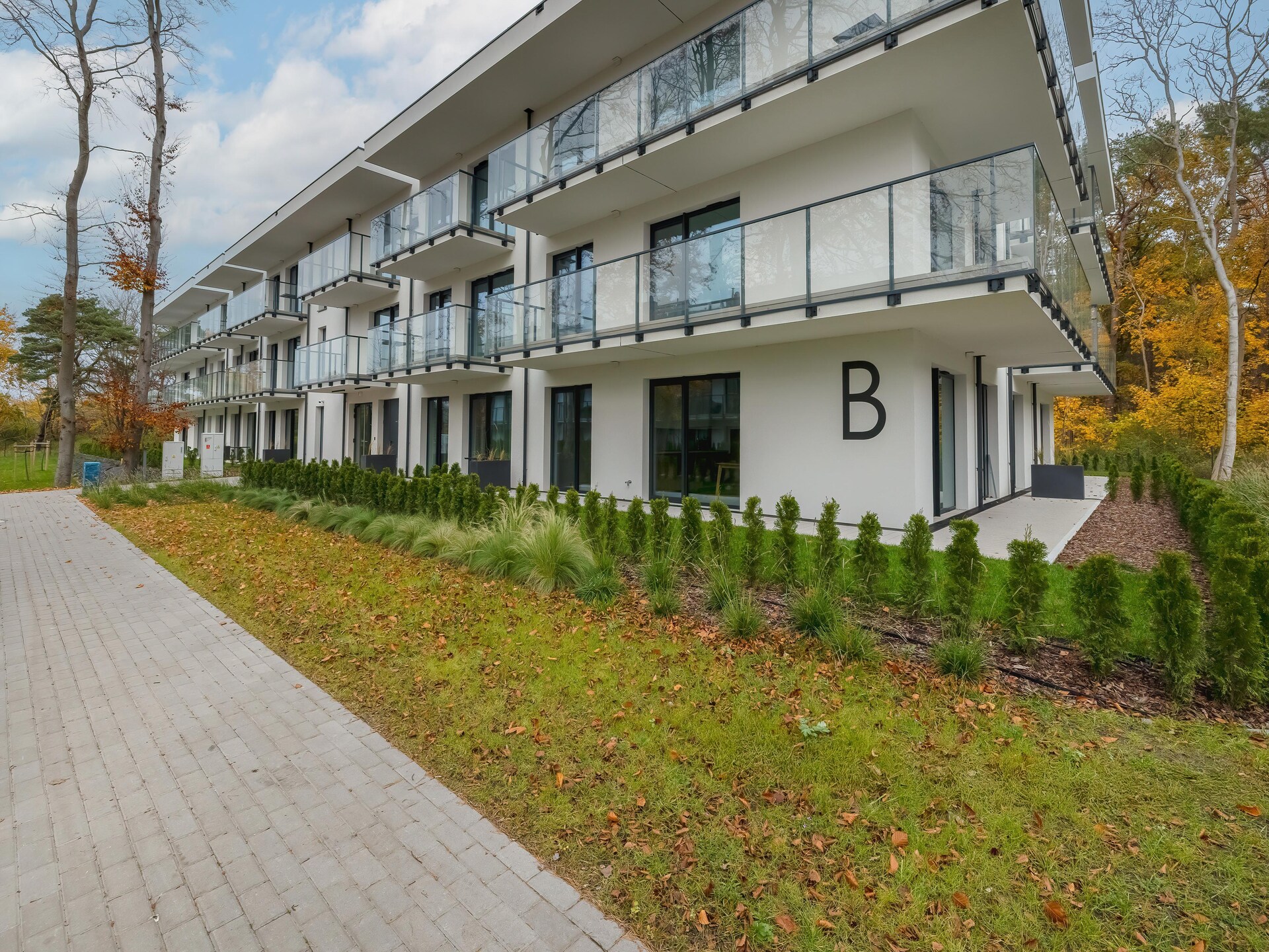 Strandappartement met zijdelings zeezicht, 40m van zee in Niechorze - foto 26