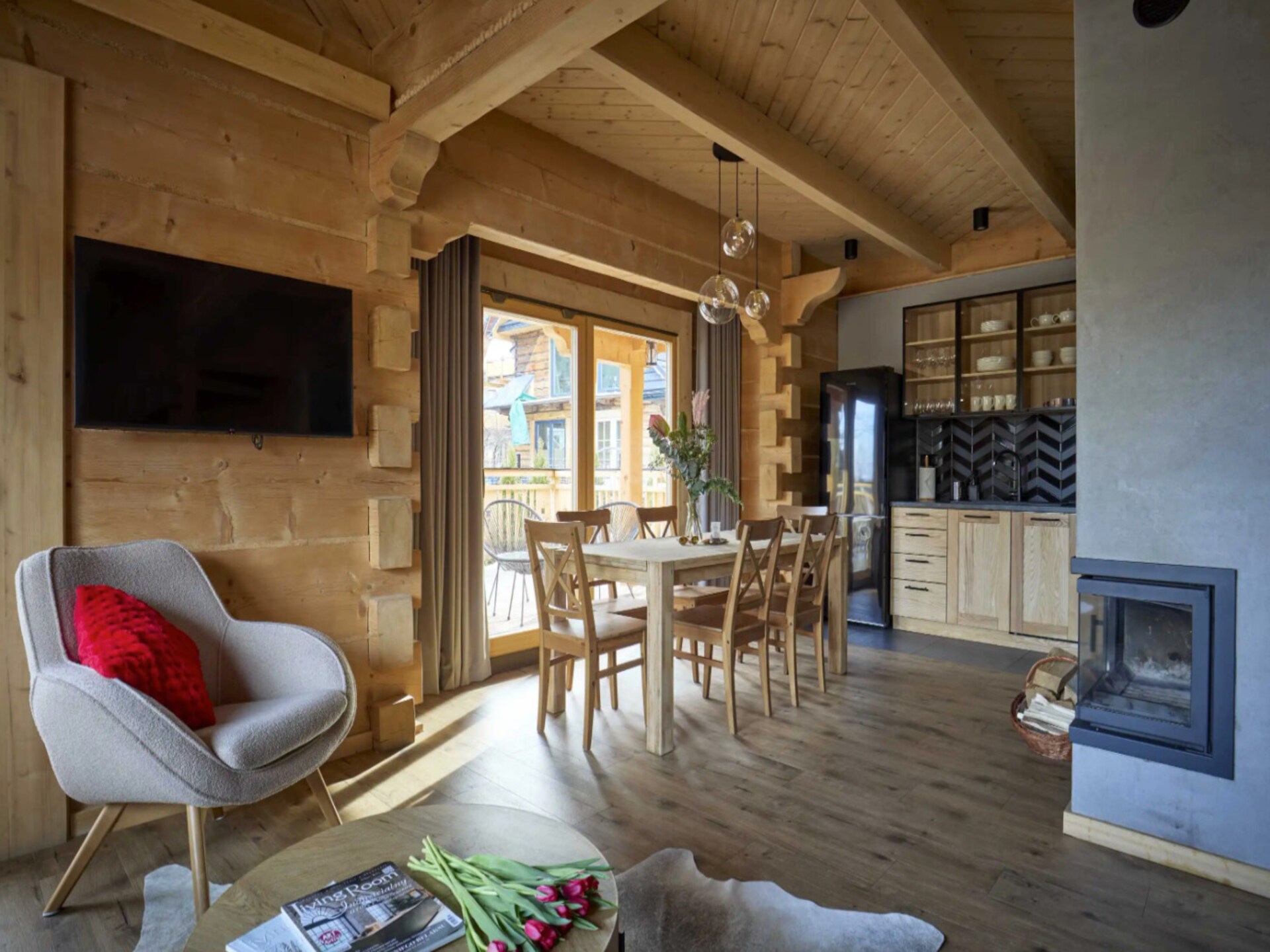 Ruime 8-persoons vakantievilla met open haard en tuin in rustig Zakopane - foto 4