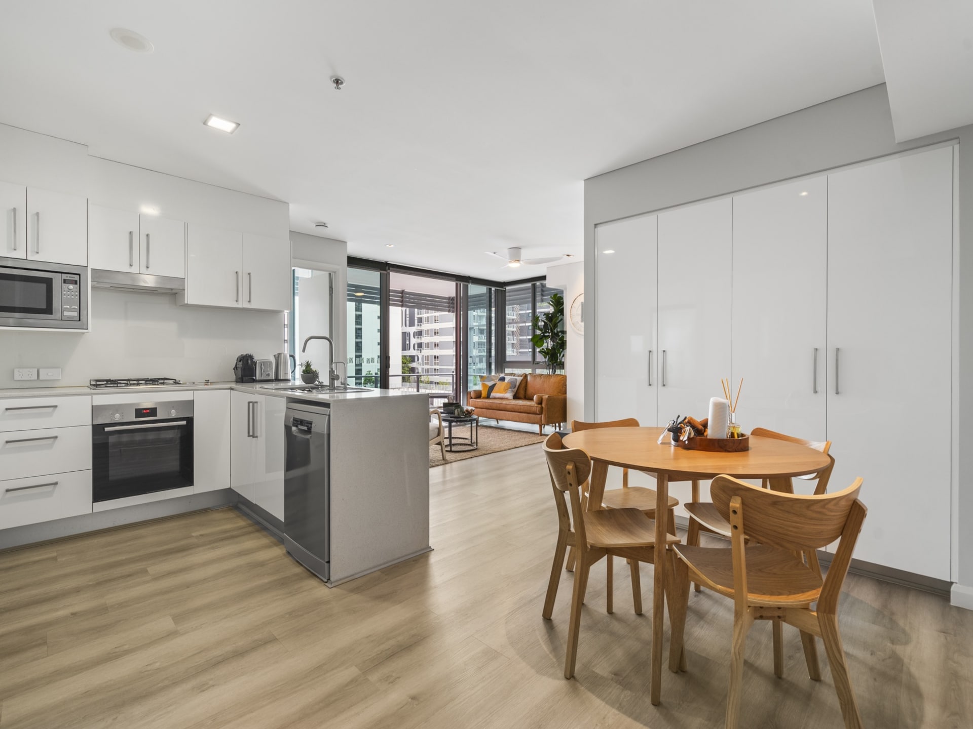 Modern appartement met 2 slaapkamers en dakterraszwembad in South Brisbane - foto 5