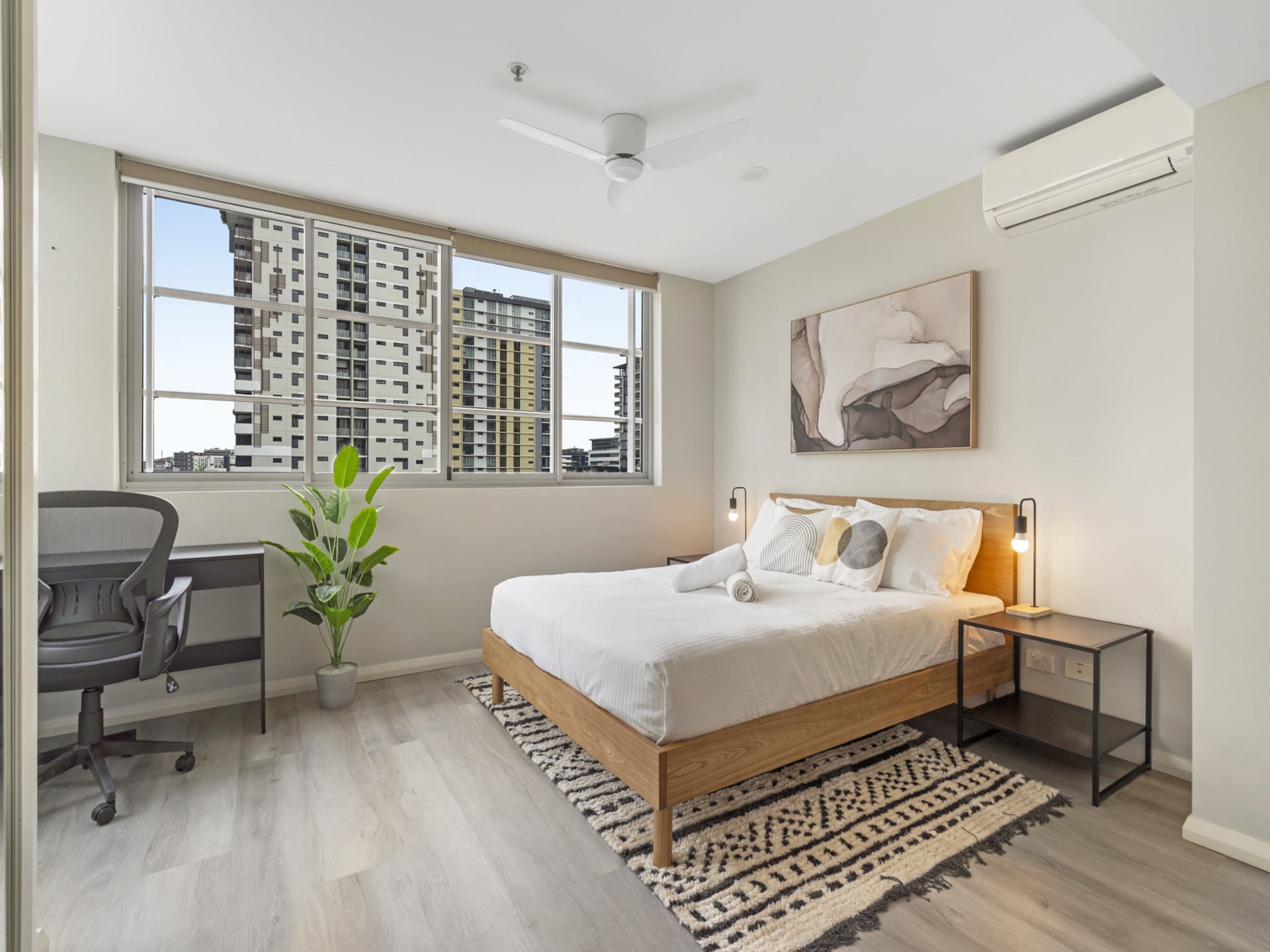 Modern appartement met 2 slaapkamers en dakterraszwembad in South Brisbane - foto 7