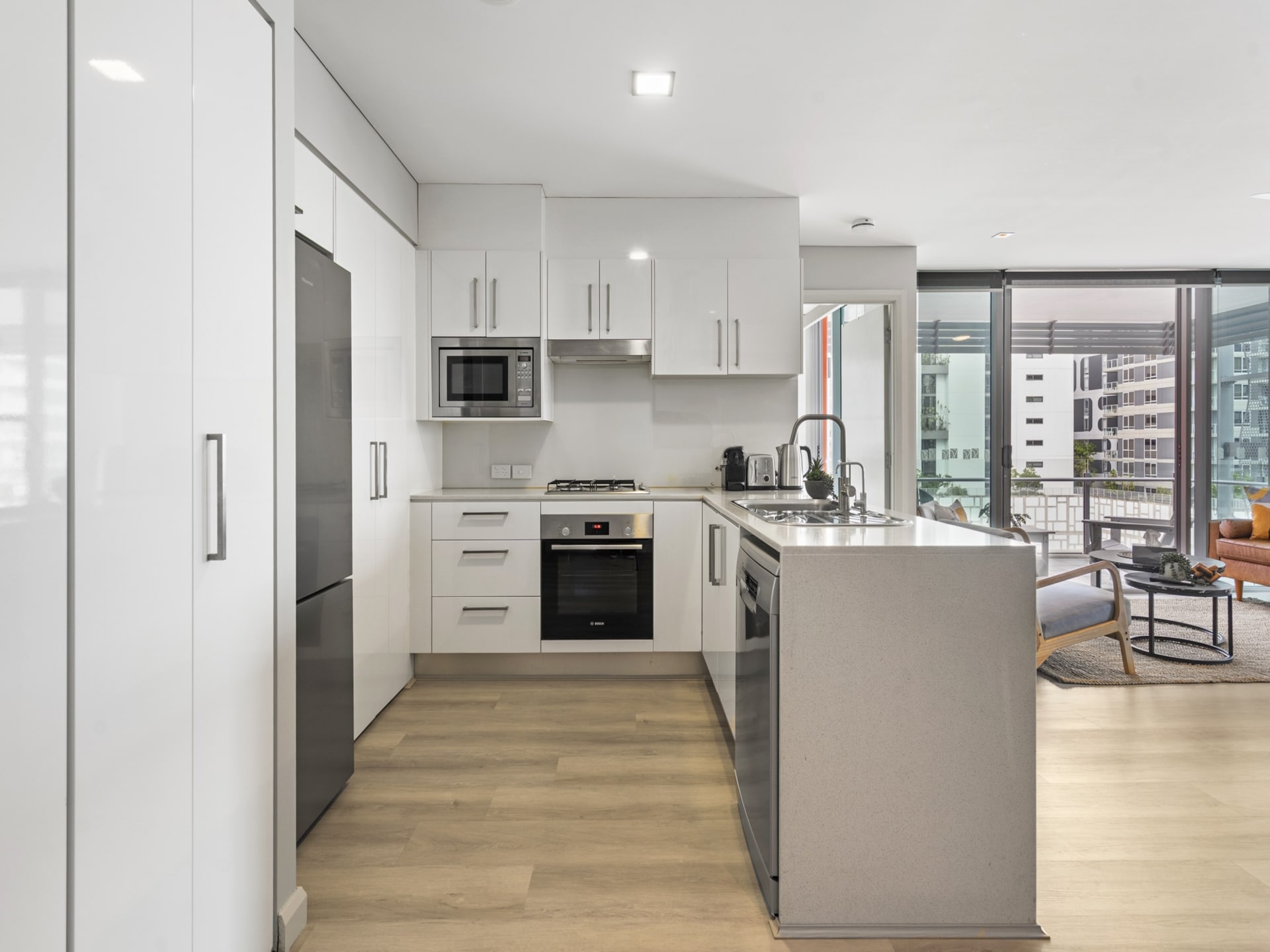 Modern appartement met 2 slaapkamers en dakterraszwembad in South Brisbane - foto 11