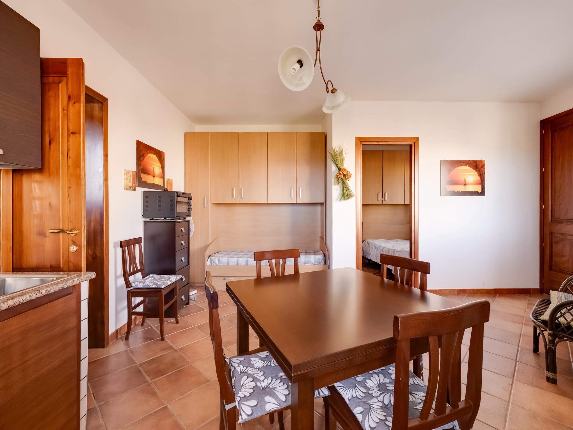 Op 600 m van zee: Ruim appartement voor 9 personen in Castelsardo - foto 9