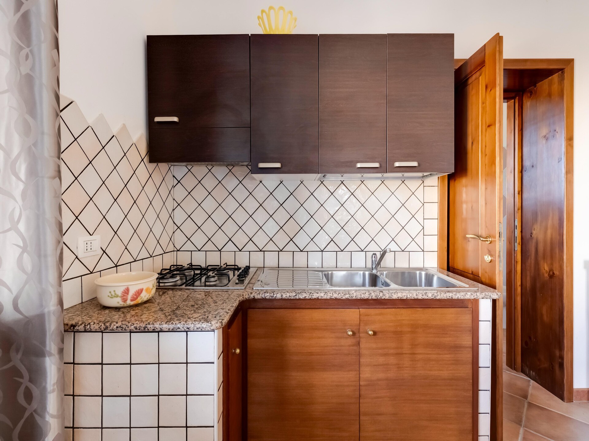 Op 600 m van zee: Ruim appartement voor 9 personen in Castelsardo - foto 13