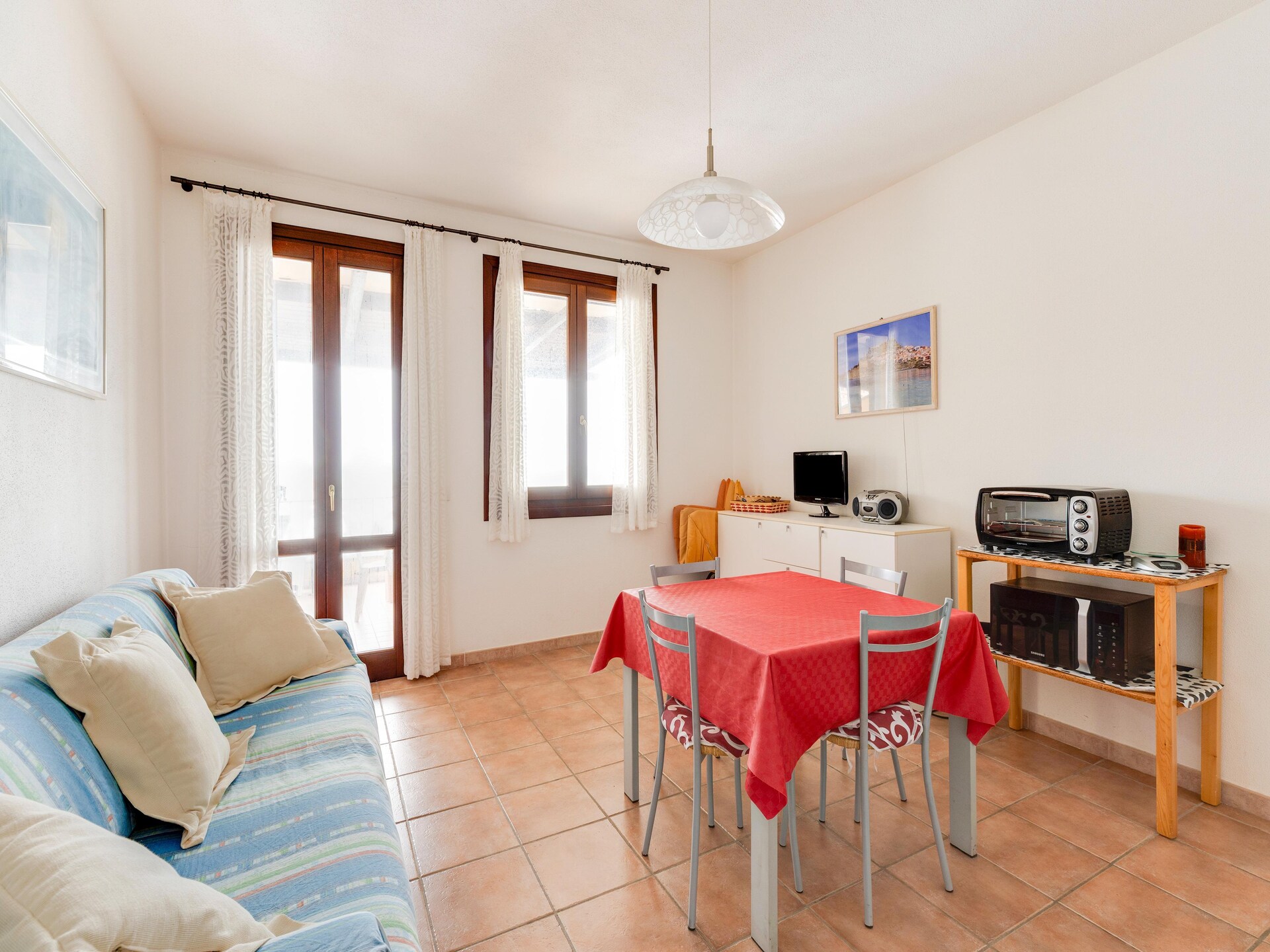 Appartement met zeezicht in Castelsardo, 150m van Marina Beach - foto 6