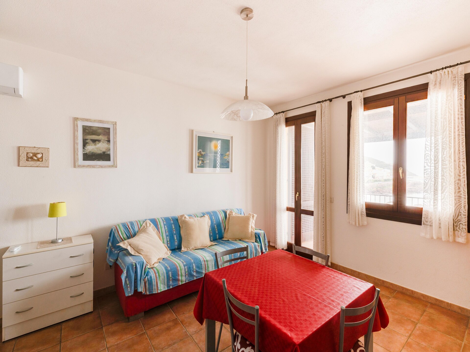 Appartement met zeezicht in Castelsardo, 150m van Marina Beach - foto 4