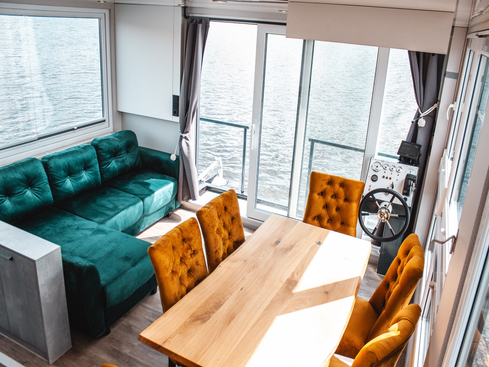 Woonboot Wannsee: 6-persoons vakantiehuis direct aan het meer in Berlijn - foto 2