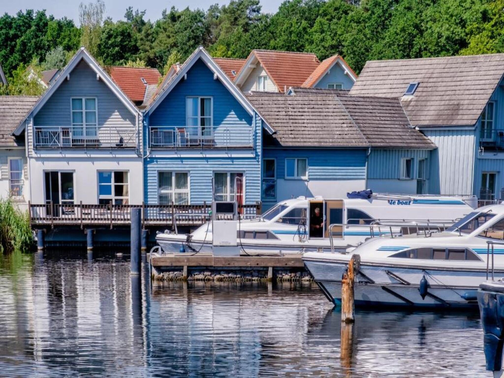 Knusse kamer met balkon aan de jachthaven van Rheinsberg - foto 7