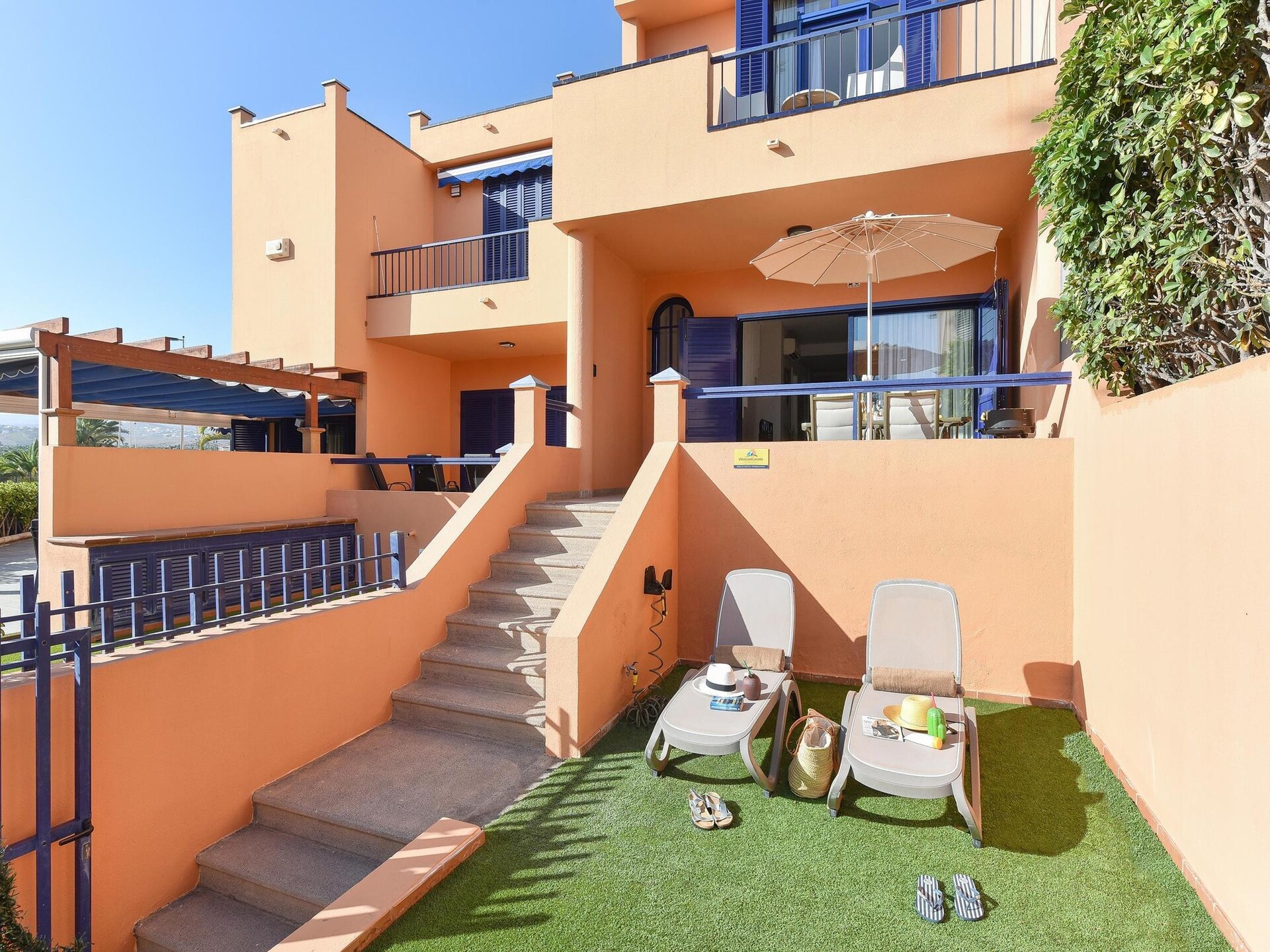 Duplexappartement met tuin en zwembad vlakbij strand Meloneras - foto 27