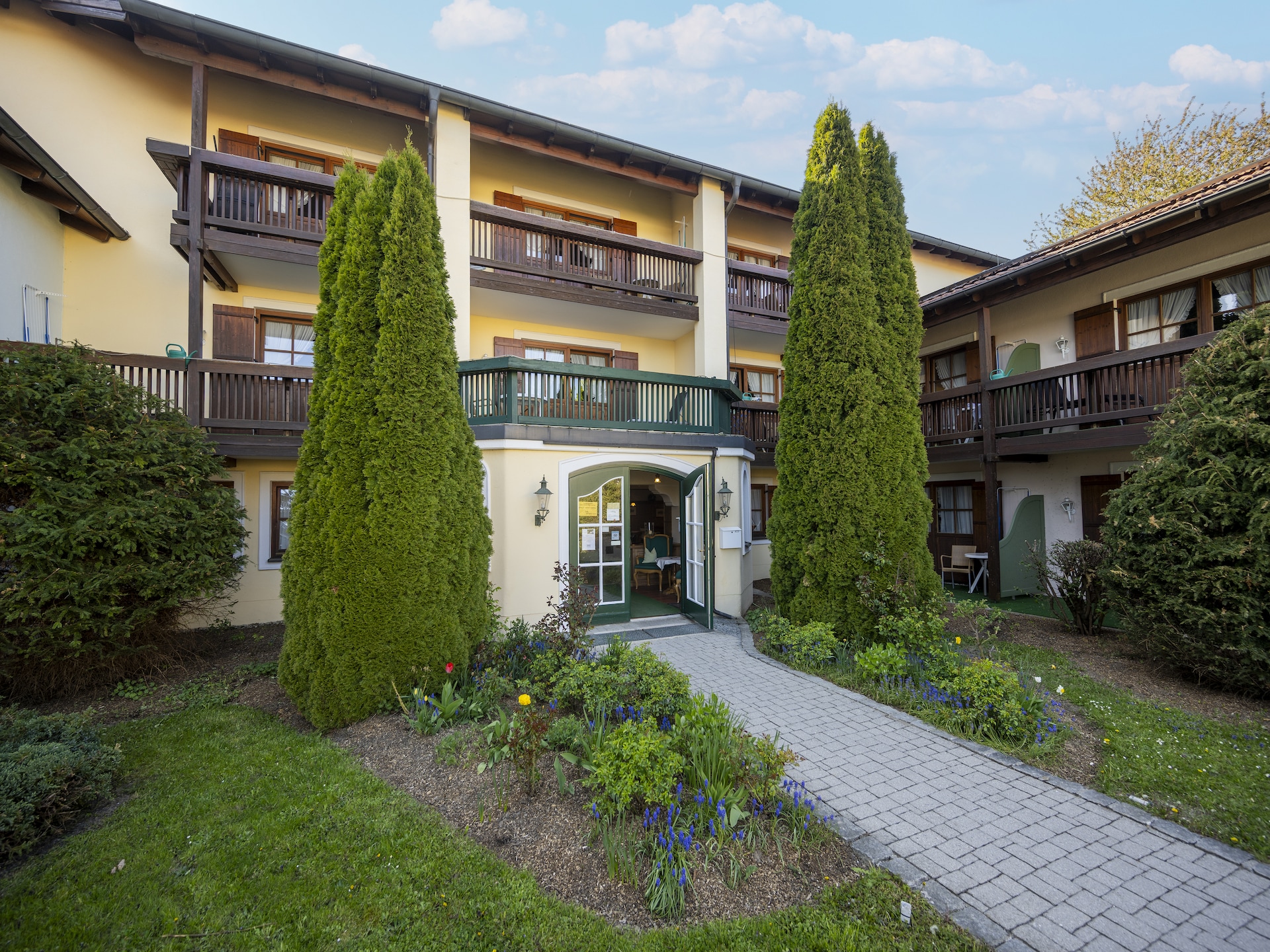 Sereen appartement in Bad Birnbach bij Sammareier Gutshof - foto 1