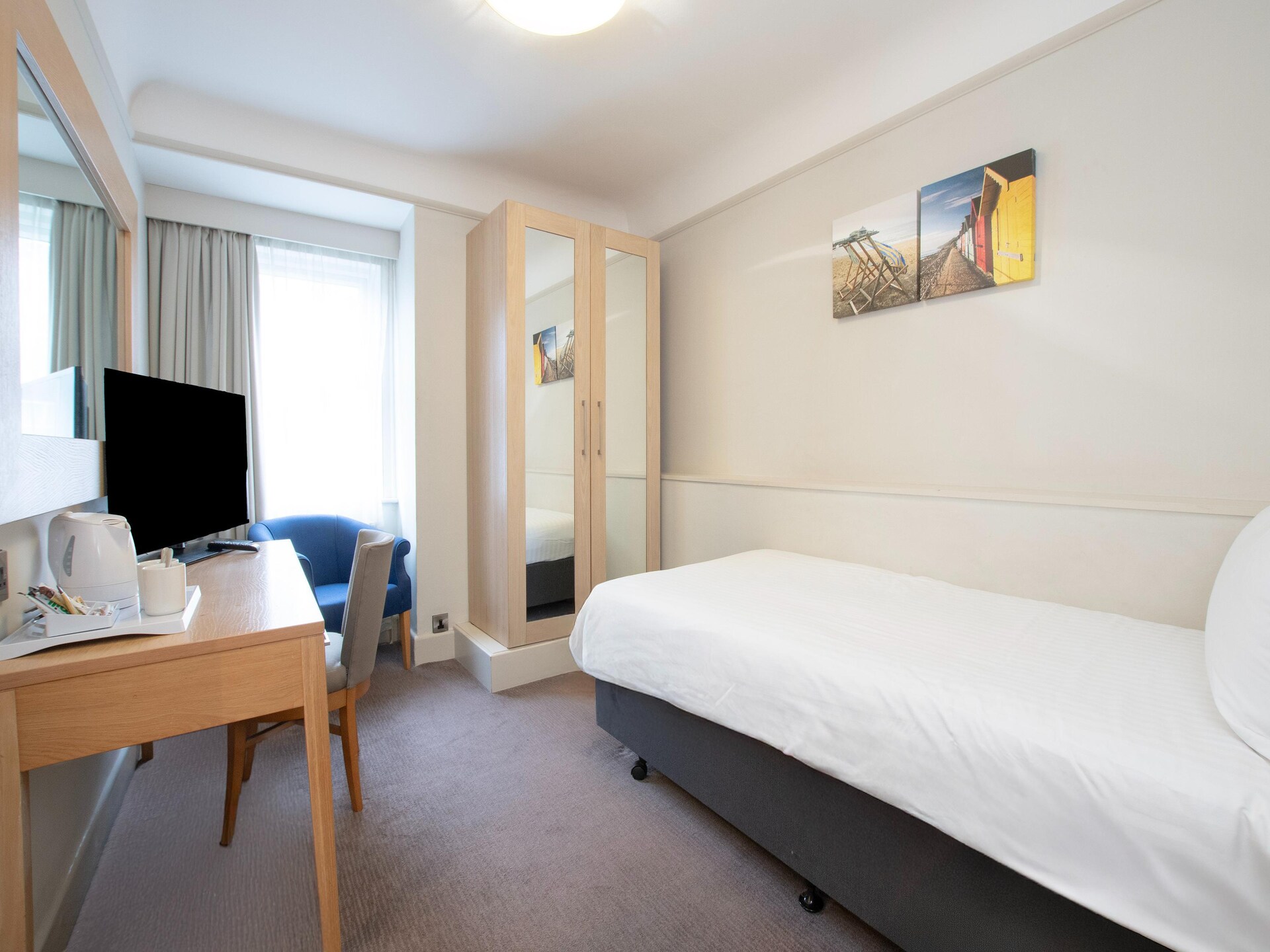 Op 800 m van het strand: Classic Single Room in Bournemouth - foto 4